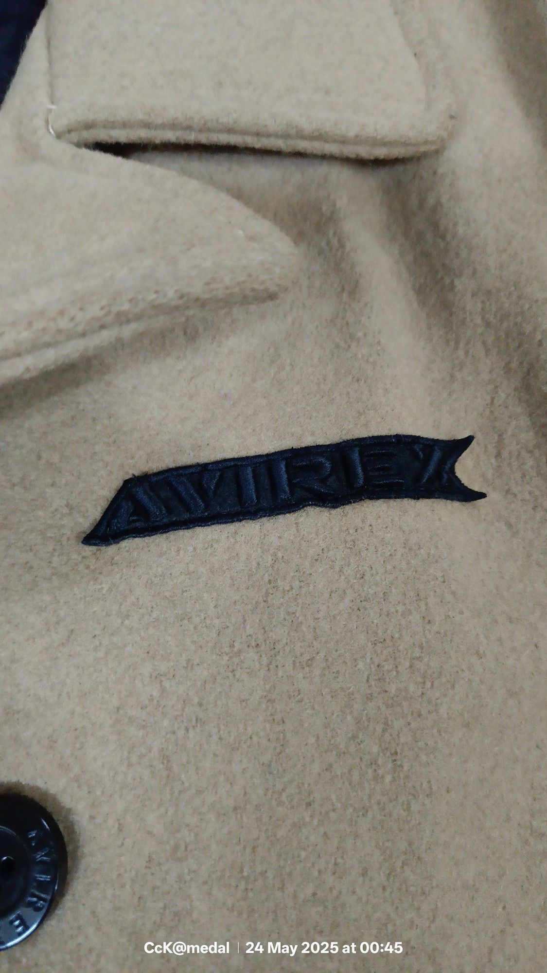 Avirex Avirex Pea Wool Coat Size US L / EU 52-54 / 3 - 6 Thumbnail