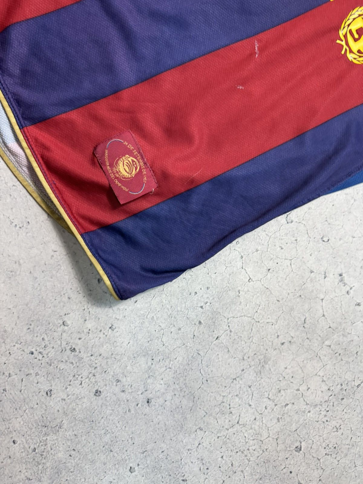 Nike Nike FC Barcelona 2007/2008 Vintage Soccer Jersey Size US M / EU 48-50 / 2 - 4 Thumbnail