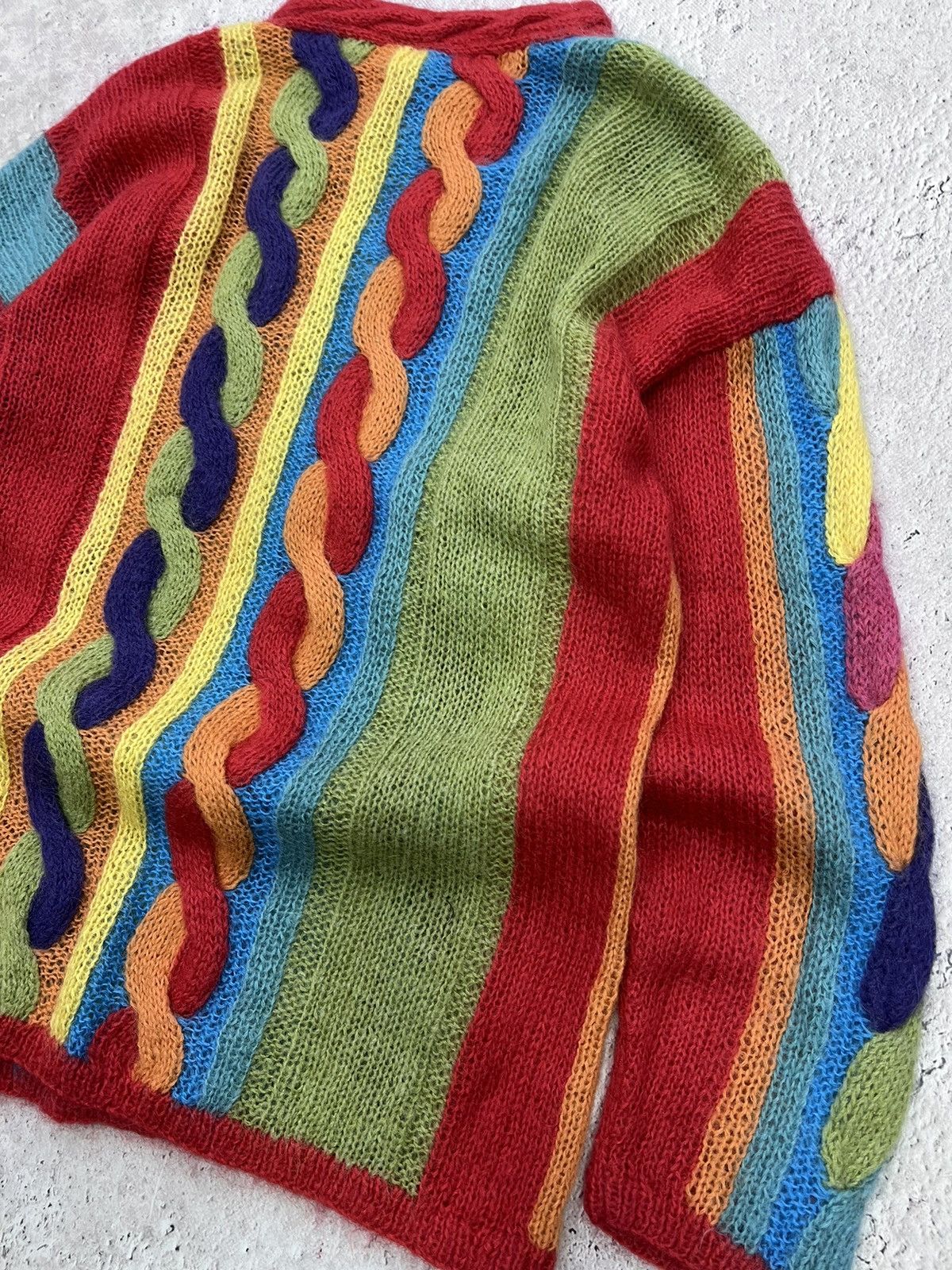 Carlo Colucci × Coogi Coogi Cardigan Pure Wool CARLO COLUCCI Vintage 90s Size US M / EU 48-50 / 2 - 14 Thumbnail