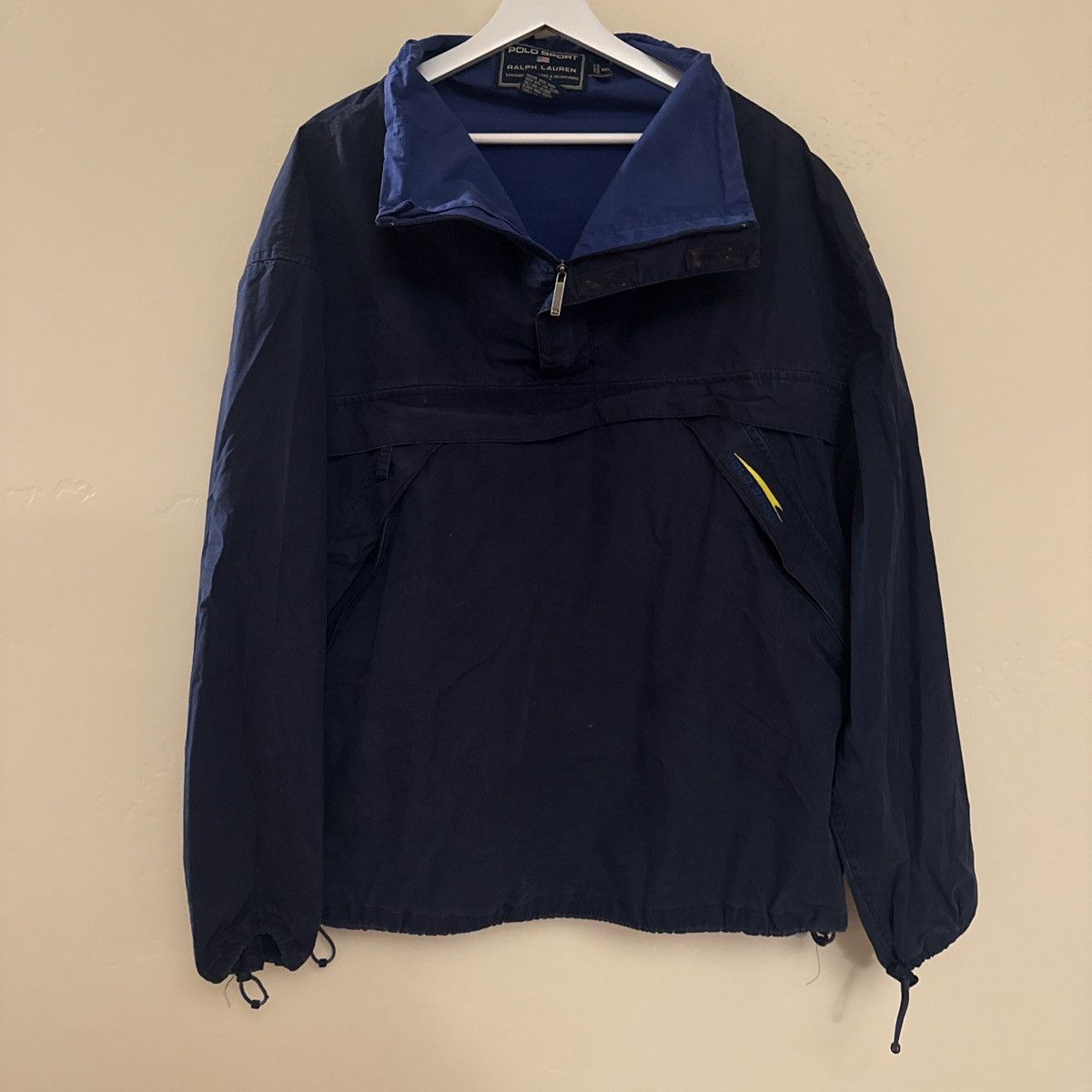 Polo Ralph Lauren Vintage Polo Sport Quarter Zip With Zip Pockets Size US XXL / EU 58 / 5 - 2 Thumbnail