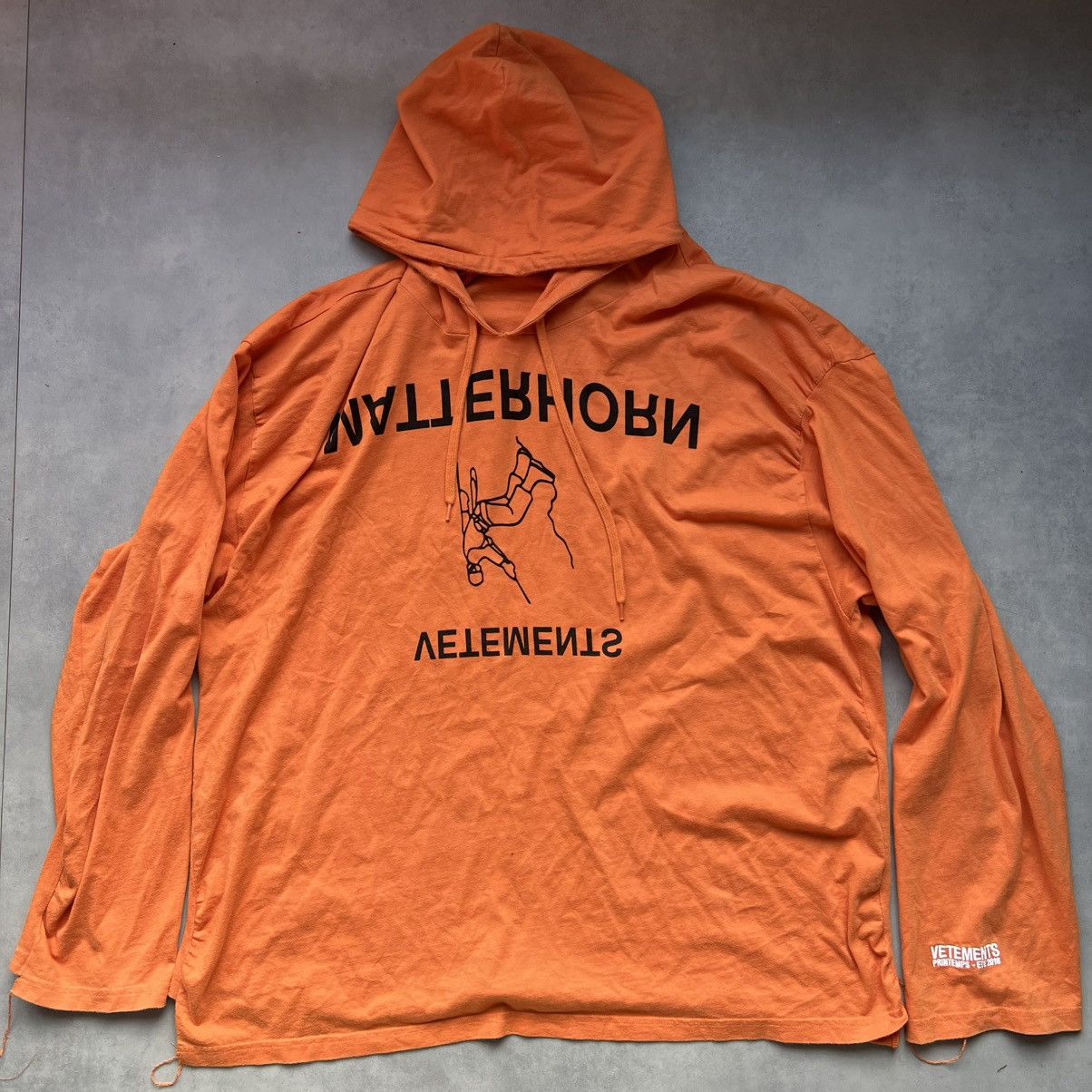 Vetements Vetements - SS18 Matterhorn Hoodie | Grailed