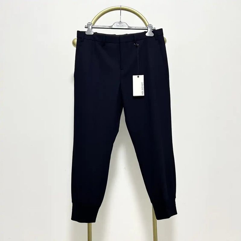 Neil Barrett Neil Barrett Navy Wool Blend Casual Pants 0089 Size US 32 / EU 48 - 1 Thumbnail