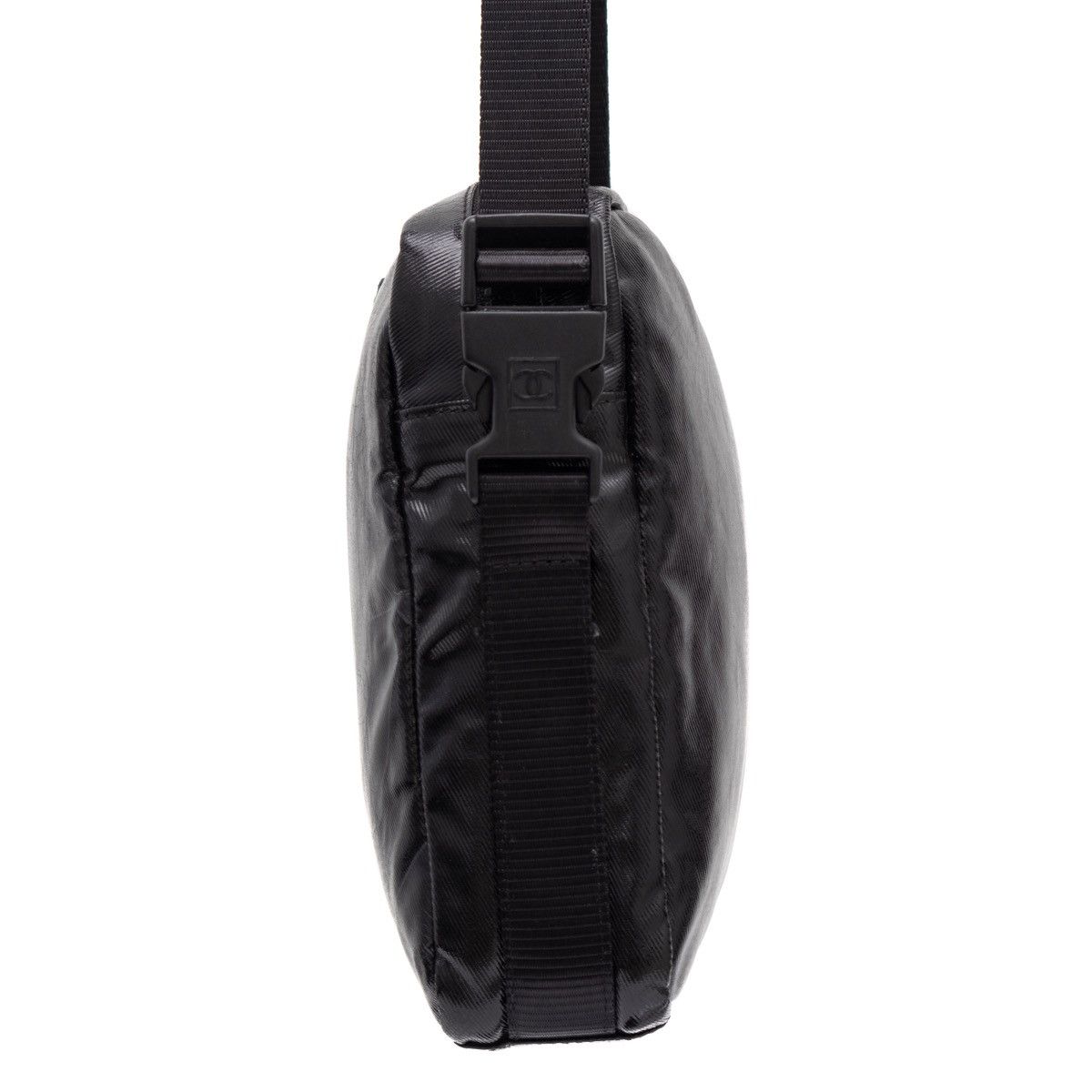 Chanel CHANEL 2006/08 Black Sport Line CC Logo Crossbody Bag RARE Size ONE SIZE - 5 Thumbnail