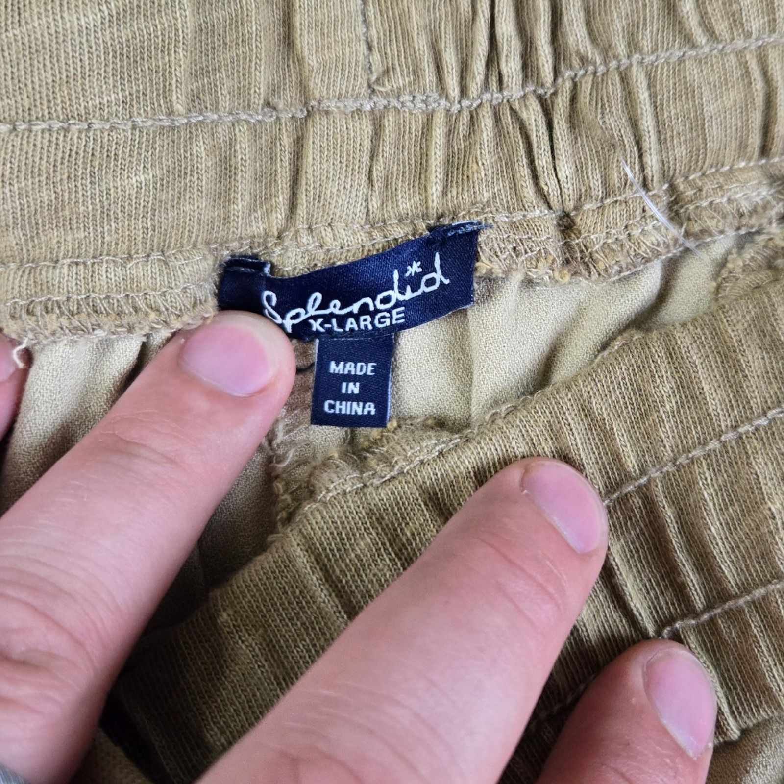 Splendid Splendid Tan High Waisted Joggers Size XL Size 38" / US 16 / IT 52 - 5 Thumbnail