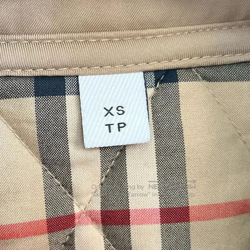 Burberry Burberry Khaki Cotton Mid-Length Jacket for Women. Size XS / US 0-2 / IT 36-38 - 6 Thumbnail