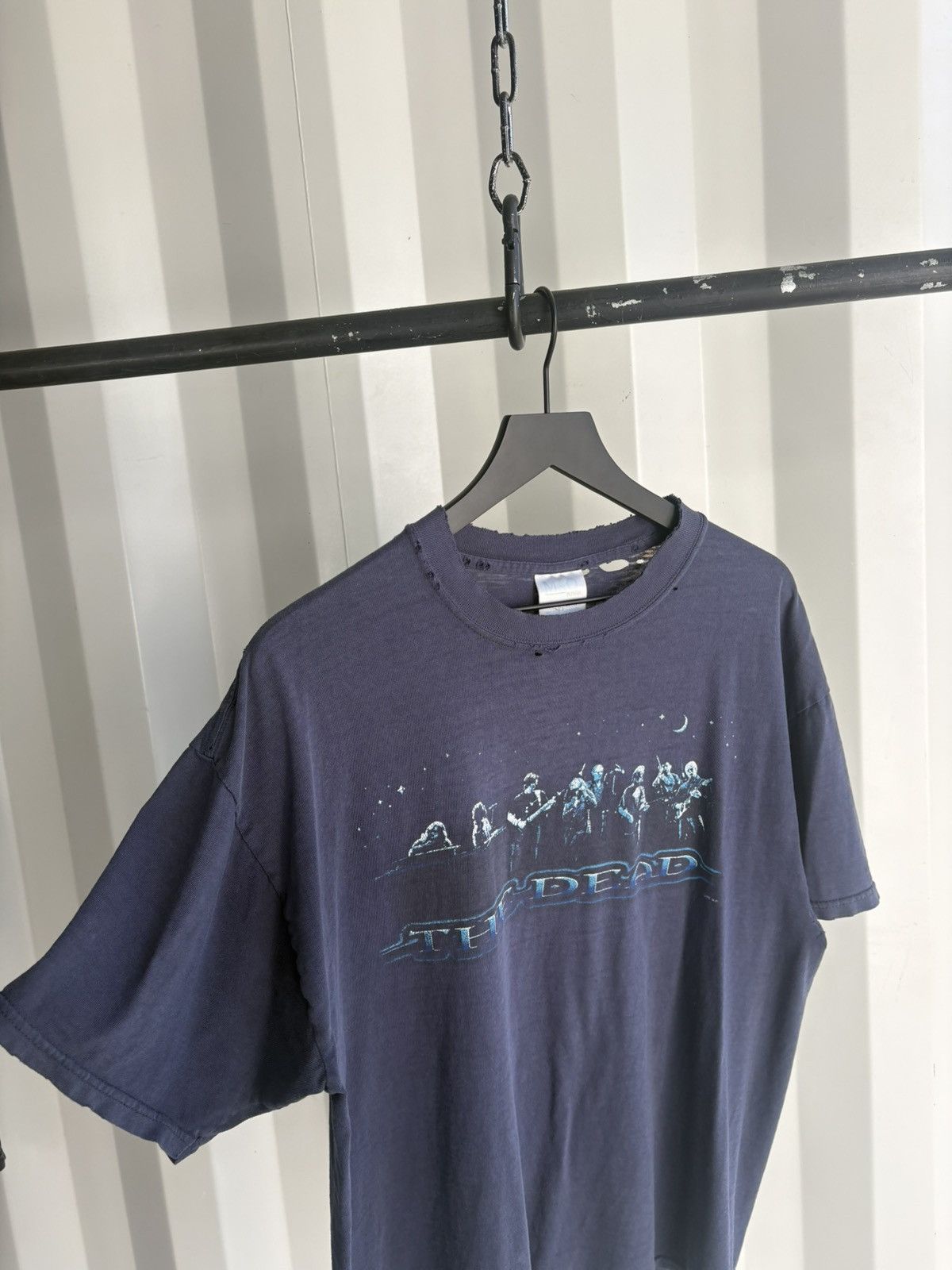 Band Tees Thrashed The Dead Faded Distressed Shirt GRUNGE Band Size US XL / EU 56 / 4 - 6 Thumbnail