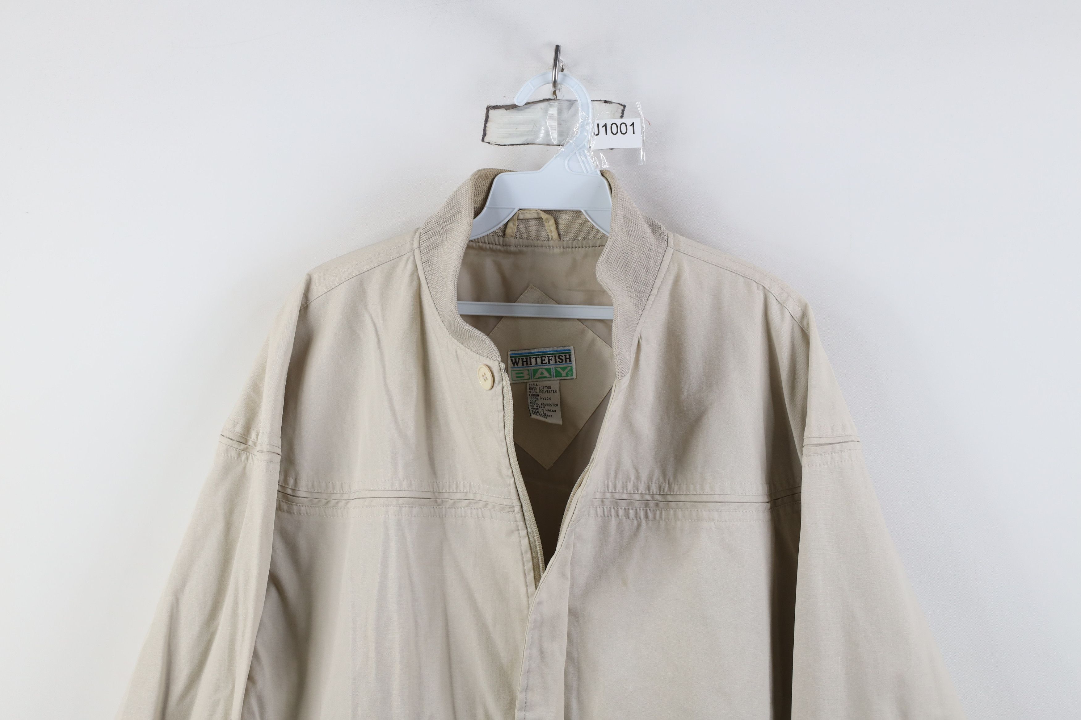 Vintage Vintage 90s Streetwear Full Zip Catalina Bomber Jacket Size US L / EU 52-54 / 3 - 2 Thumbnail