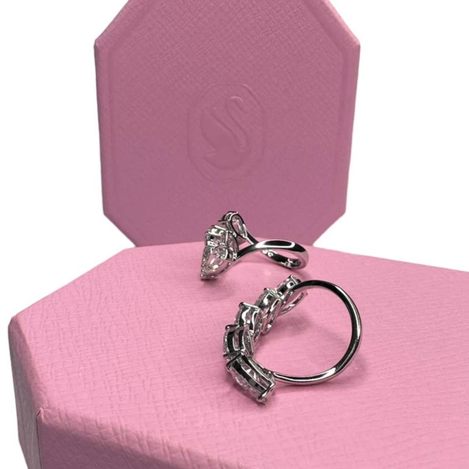 Swarovski Swarovski Millenia cocktail ring Set 50/52 EUR - 5/6 USA Size ONE SIZE - 4 Thumbnail
