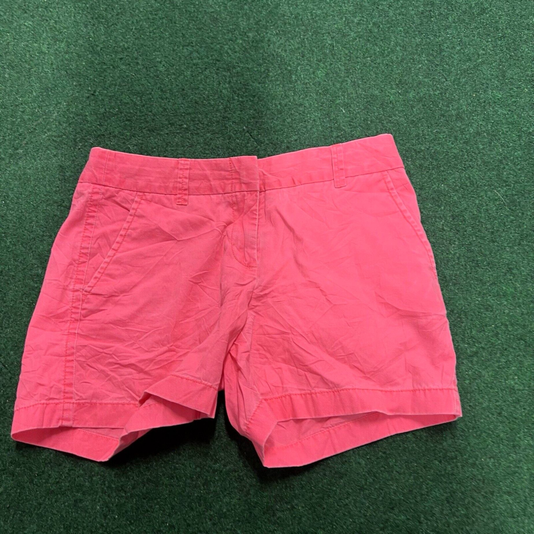 J.Crew J.Crew Womens Chino Broken In Pink Shorts Size 2 100% Cotton Size 26" / US 2 / IT 38 - 7 Thumbnail