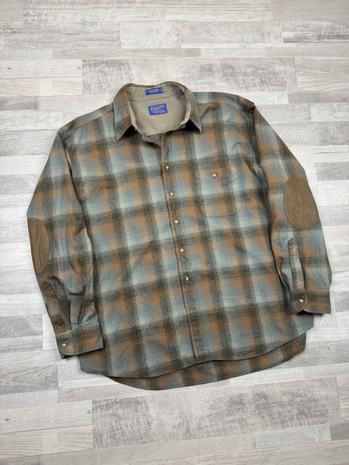 Pendleton Pendleton Trail Shirt Wool Plaid Overshirt Vintage Style Size US XXL / EU 58 / 5 - 1 Thumbnail