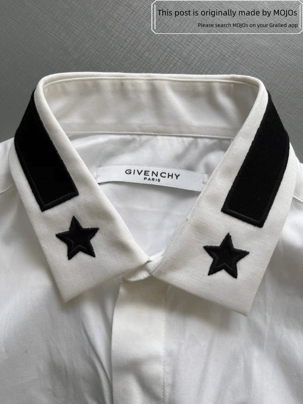 Givenchy Sz 38 Givenchy Star Pattern Shirt Size US M / EU 48-50 / 2 - 6 Thumbnail