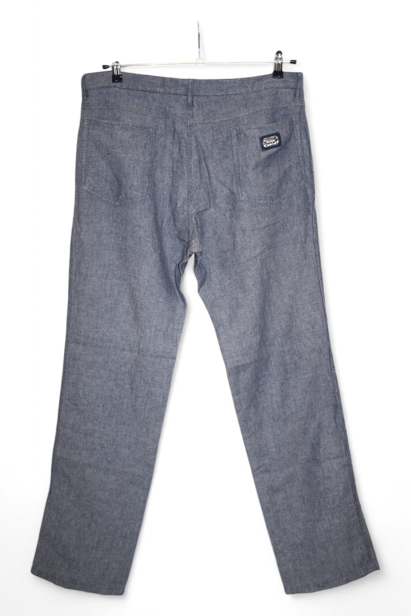 Kiton Castangia Lino Cotton Twill Denim 5-Pocket Straight Pants Size US 38 / EU 54 - 14 Thumbnail