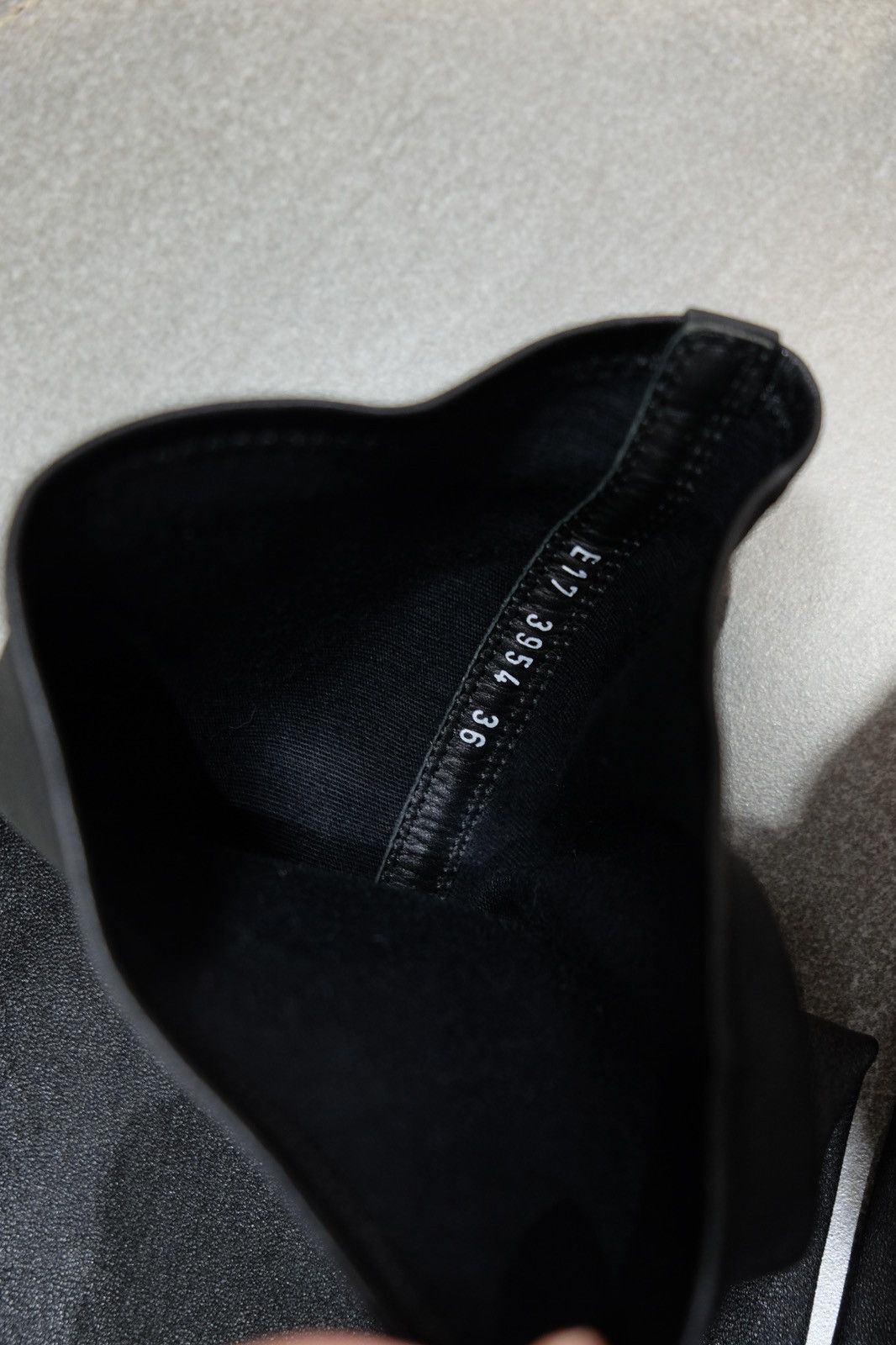 Rick Owens Rick Owens Leather Sock Boots Size US 5 / EU 37 - 3 Thumbnail
