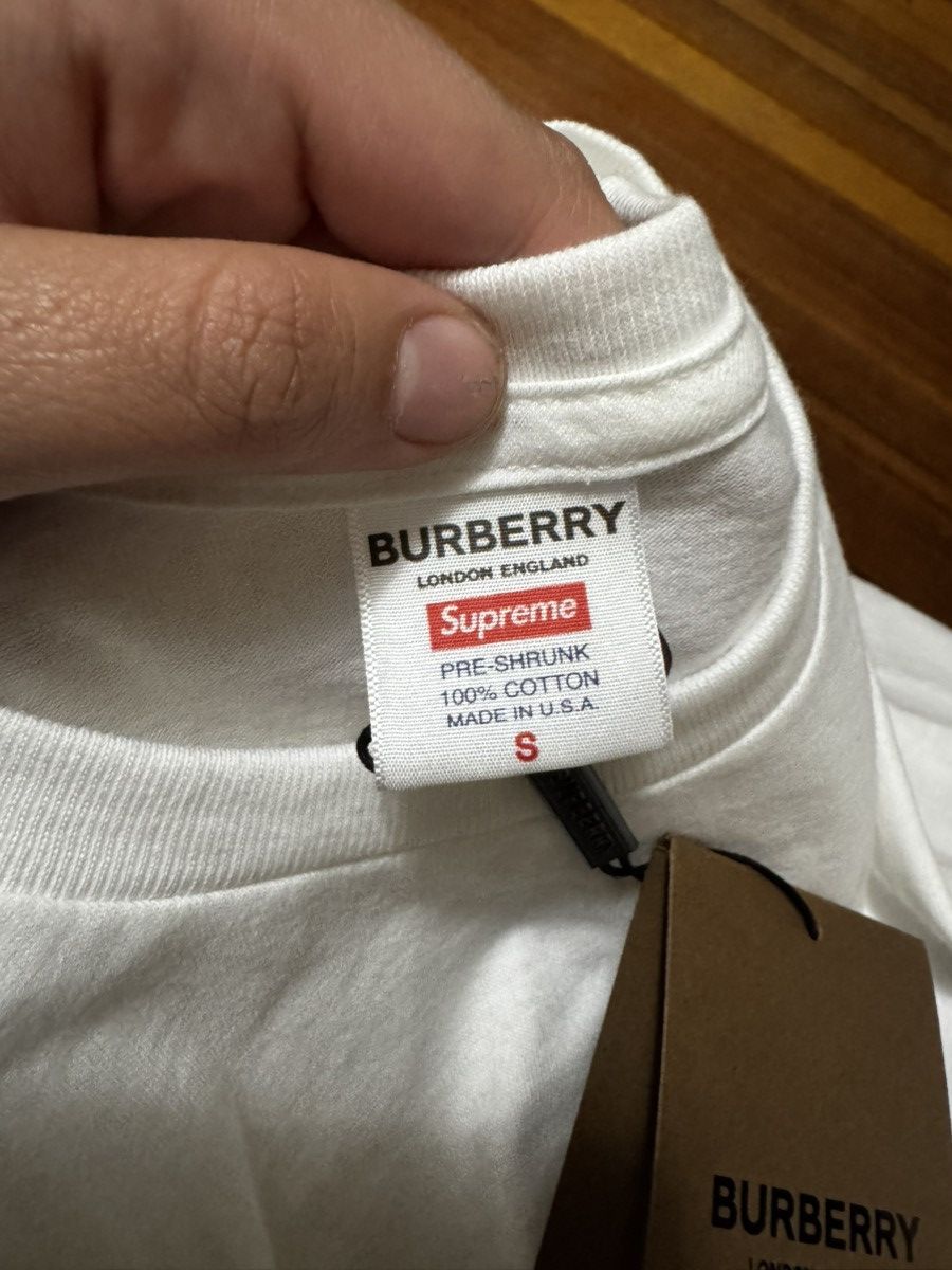 Burberry × Supreme Supreme x Burberry box logo Size US S / EU 44-46 / 1 - 5 Thumbnail