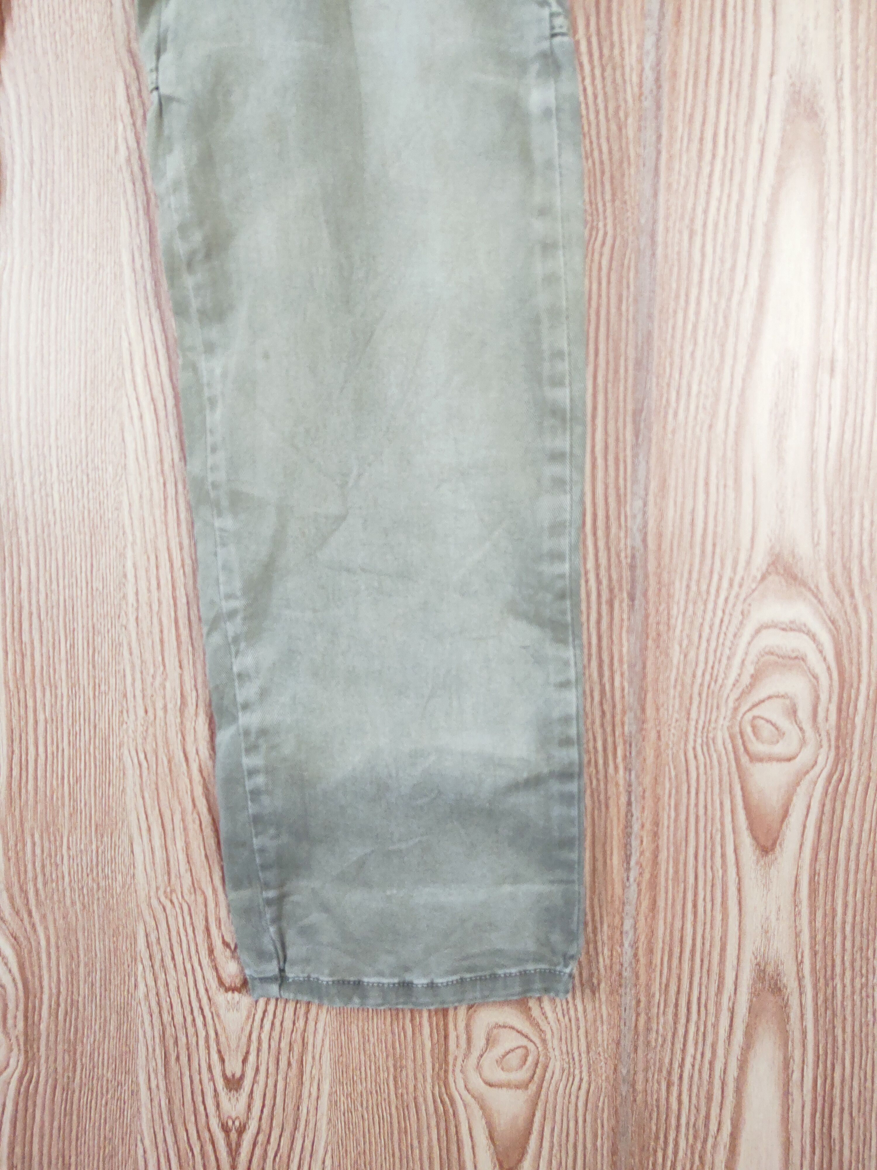 Japanese Brand Leavs Strawberry Green Faded Multipocket Cargo Pants #W438 Size US 33 - 6 Thumbnail