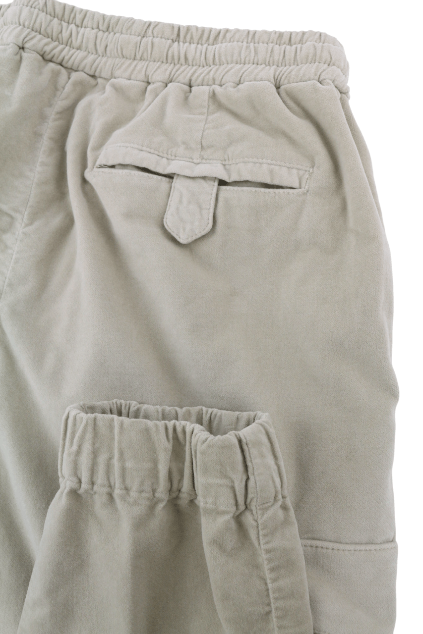 PT Torino SOFT FIT 50 Beige Velour Elastic Drawstring Cargo 82532 Size US 34 / EU 50 - 5 Thumbnail