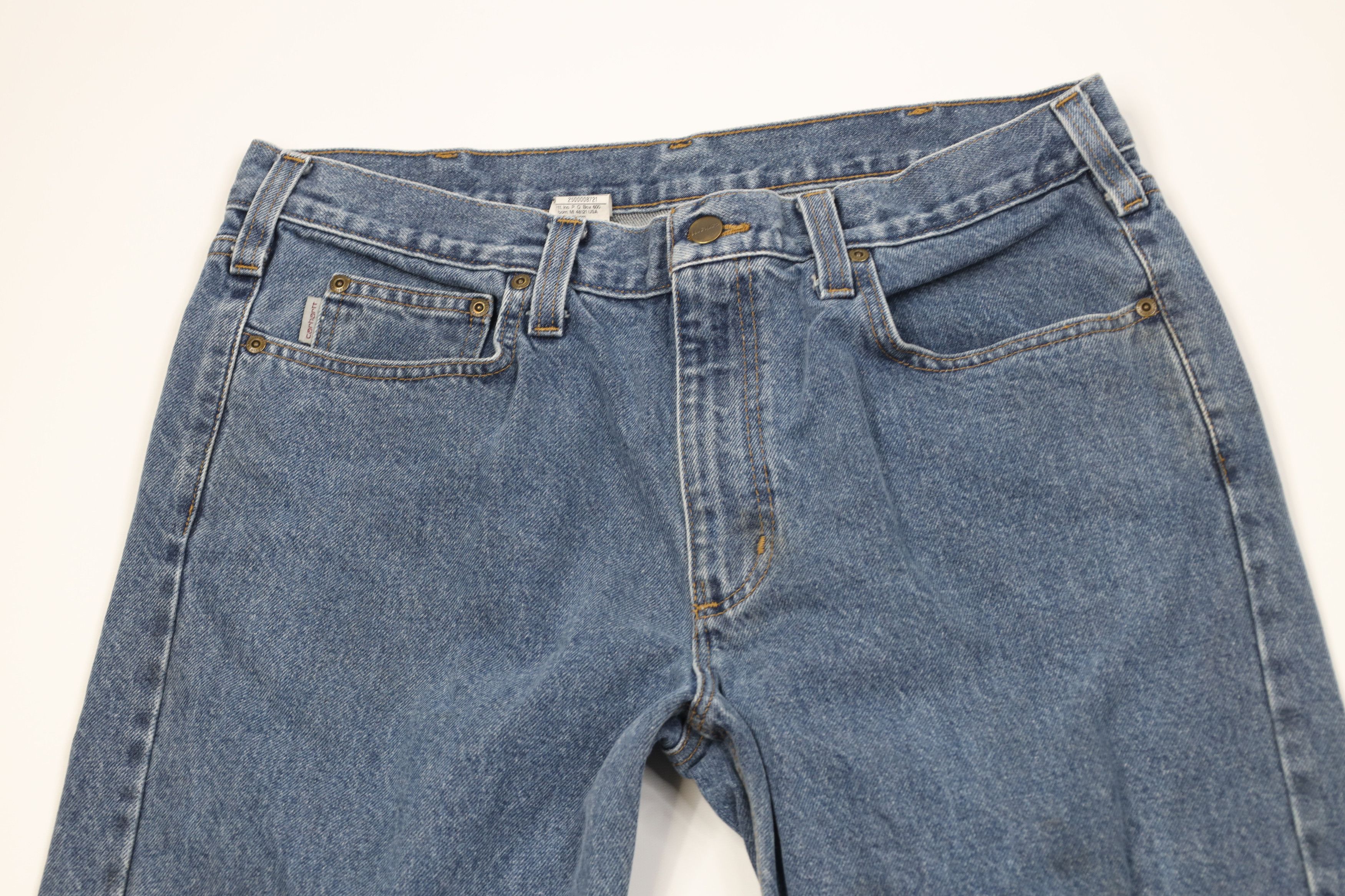 Carhartt Vintage Y2K Carhartt Traditional Fit Denim Jeans Blue Size US 36 / EU 52 - 2 Thumbnail