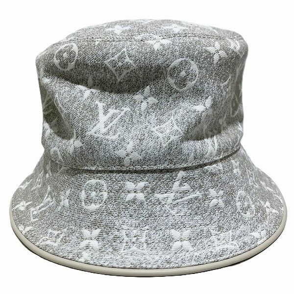 Louis Vuitton Louis Vuitton Chapeau Monogram Jacquard Hat Denim