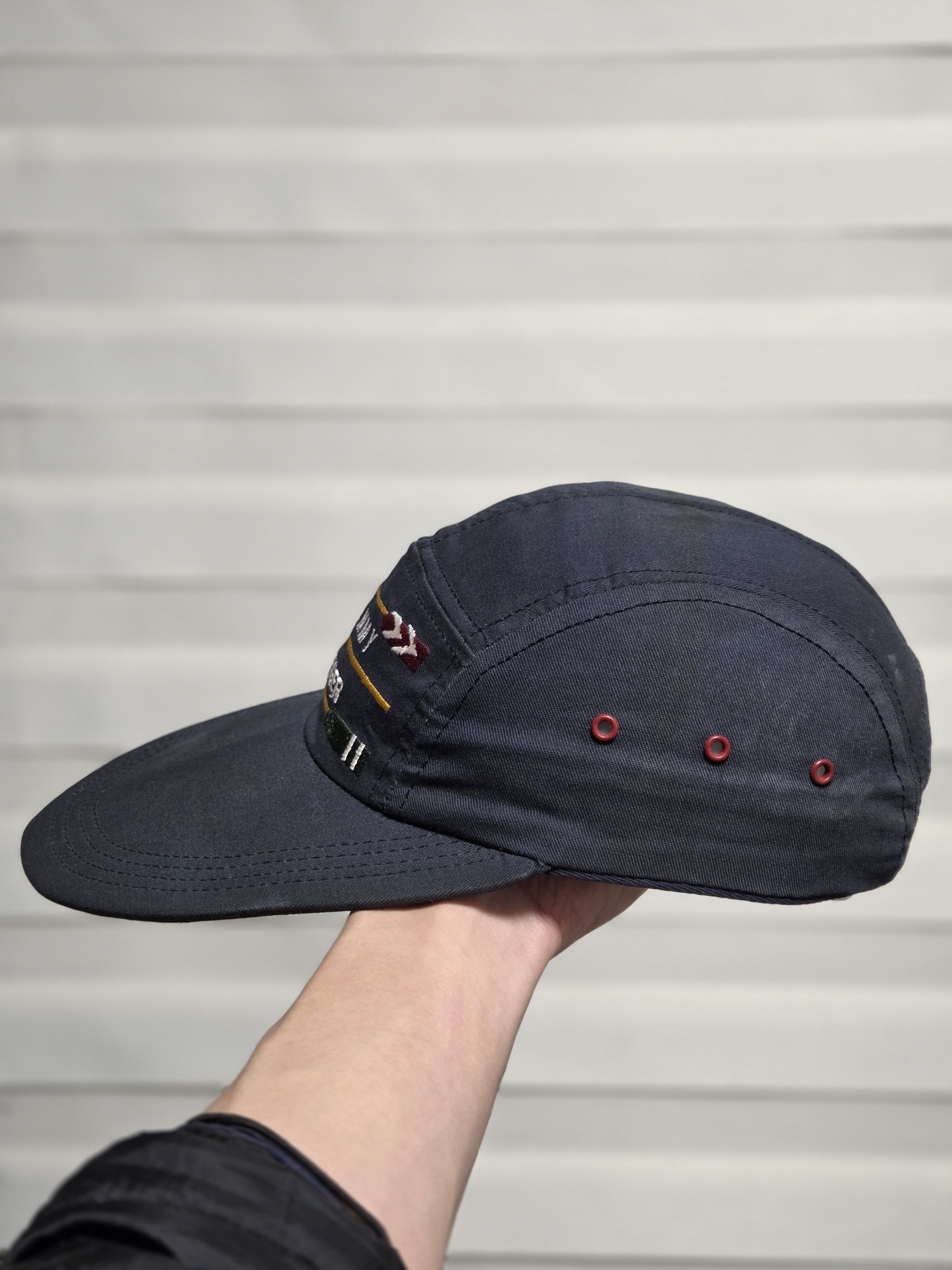 Tommy Hilfiger VTG MADE IN USA Tommy Hilfiger Oars Embroidered Long Bil Hat Size ONE SIZE - 5 Thumbnail