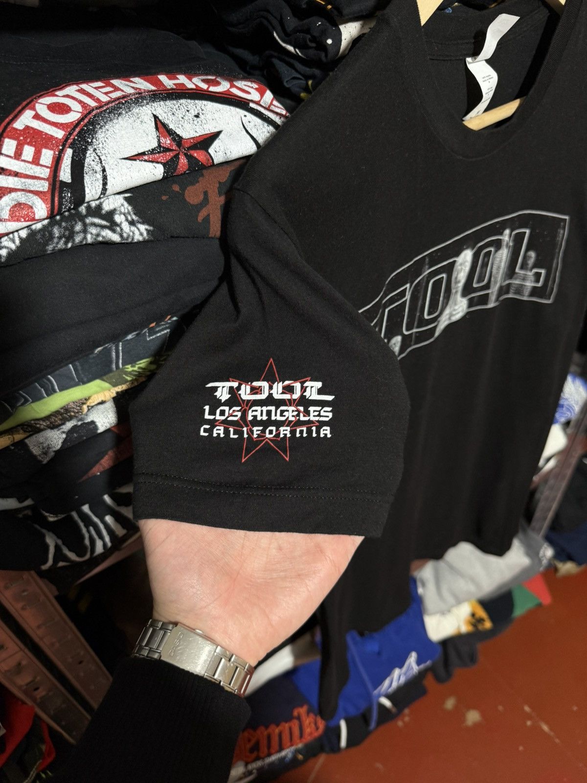 Band Tees Vintage Tool Los Angeles California Rock Band Tour T-shirt Size US S / EU 44-46 / 1 - 5 Thumbnail