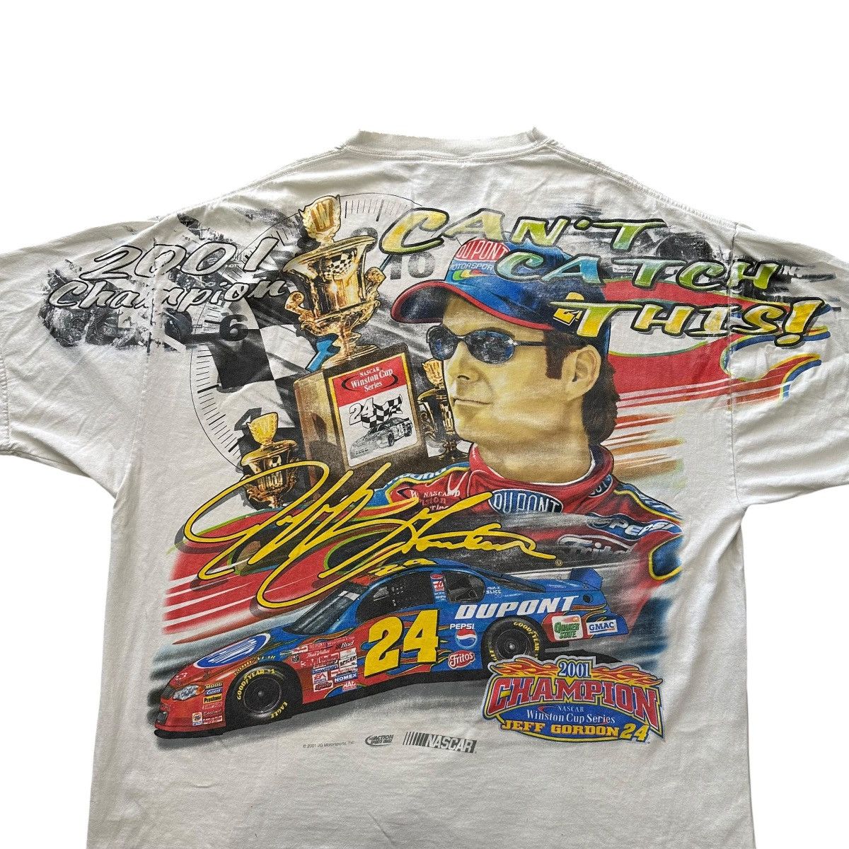 Chase Authentics Chase authentic Jeff Gordon 2006 AOP Nascar graphic tshirt Size US XL / EU 56 / 4 - 17 Thumbnail