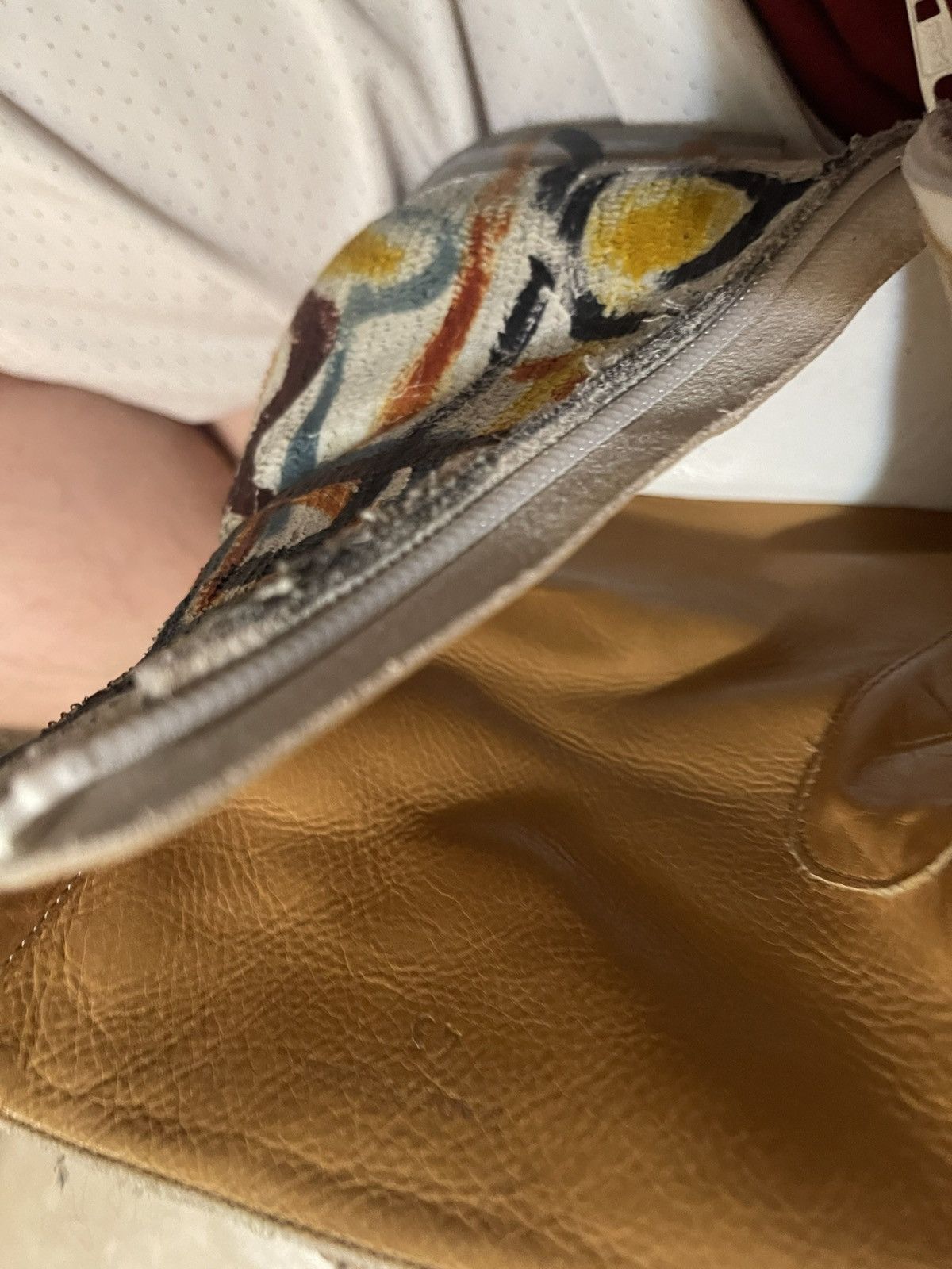 Maison Margiela Maison Margiela A/W 2015 Painted Artisanal Zip Boots Size 43 Size US 10.5 / EU 43-44 - 10 Thumbnail