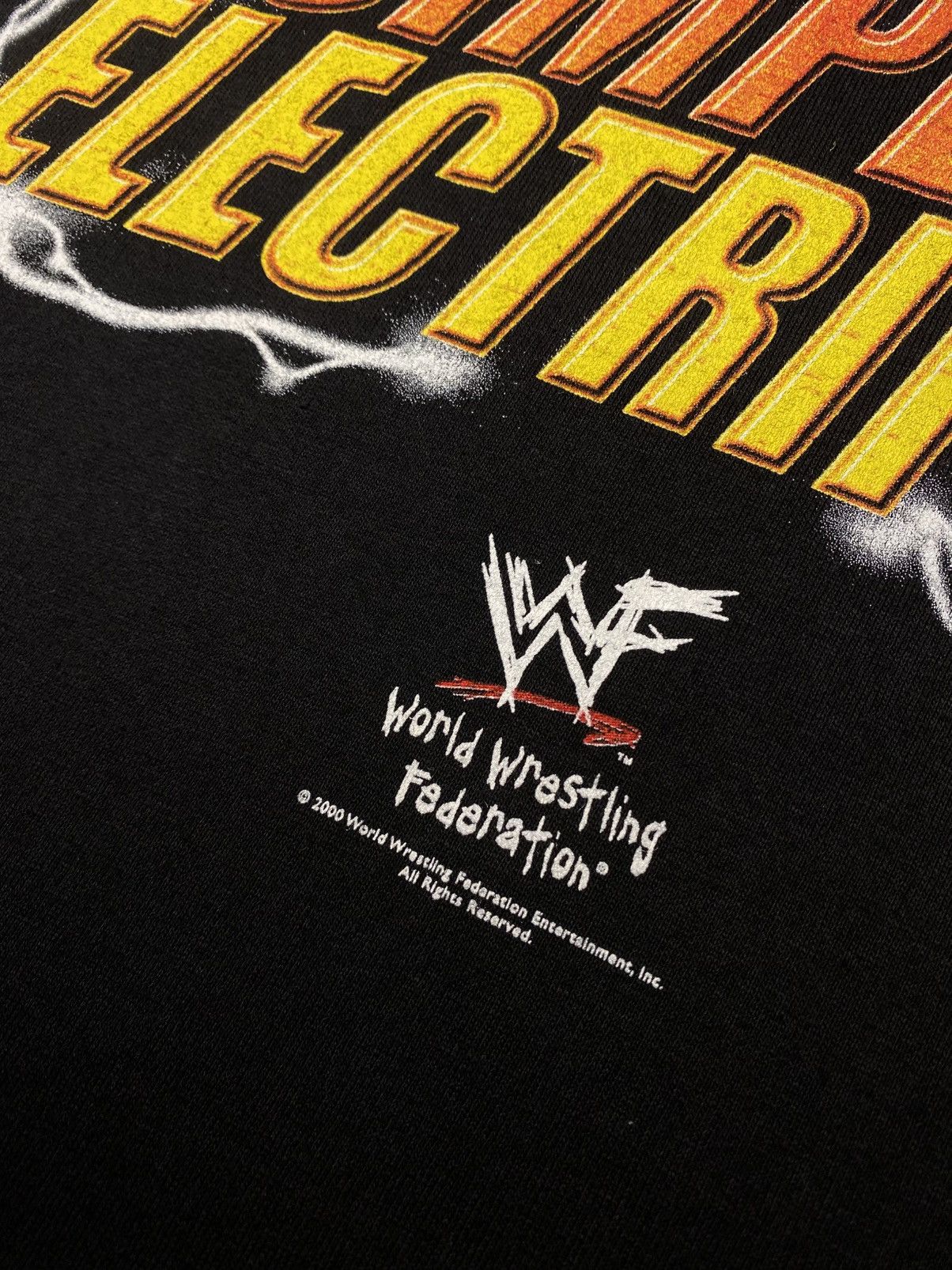 Band Tees × Vintage × WWE Vintage 00’s 2000 WWF The Rock Dwayne Johnson men’s T-shirt Size US XL / EU 56 / 4 - 10 Thumbnail