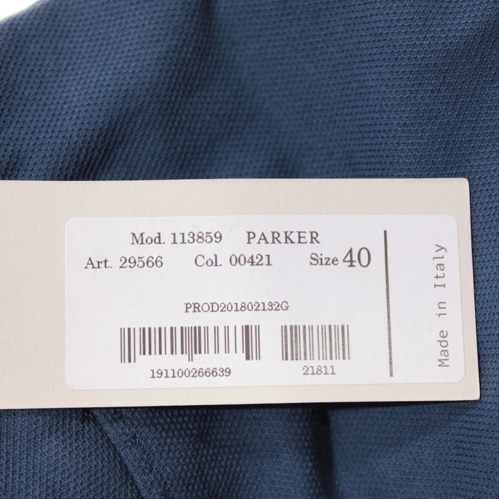 Zanella Zanella New with tags Chino Size 42 US In Blue Size US 42 / EU 58 - 4 Thumbnail
