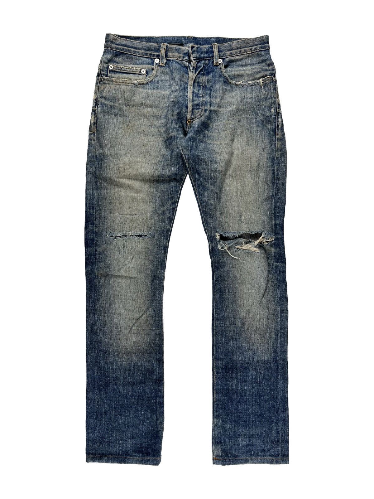 Dior AW05 Dior Homme In the Morning Rusted Denim Jeans | Grailed