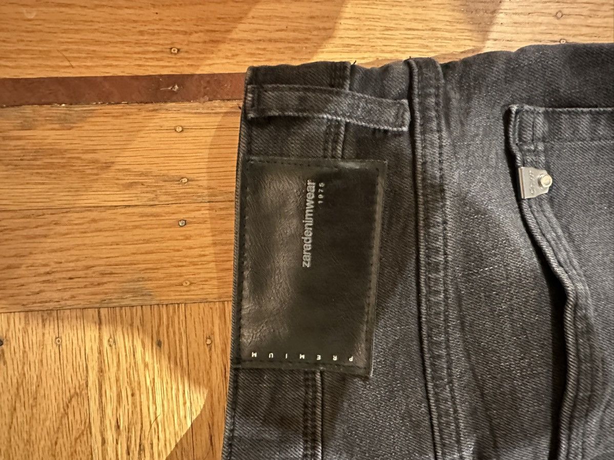 Zara Limited Edition Premium Zara Man Black Denim Size US 34 / EU 50 - 7 Thumbnail