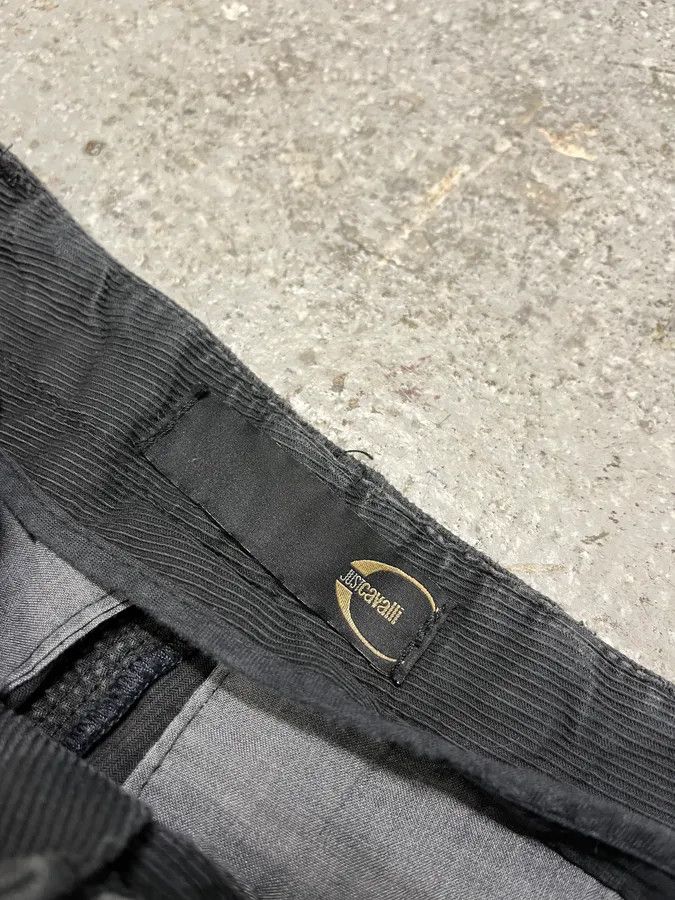 Just Cavalli × Vintage AW2005 Cavalli Grey Obscure Multi Pockets Cargo Pants Size 24" / US 00 / IT 34 - 3 Thumbnail