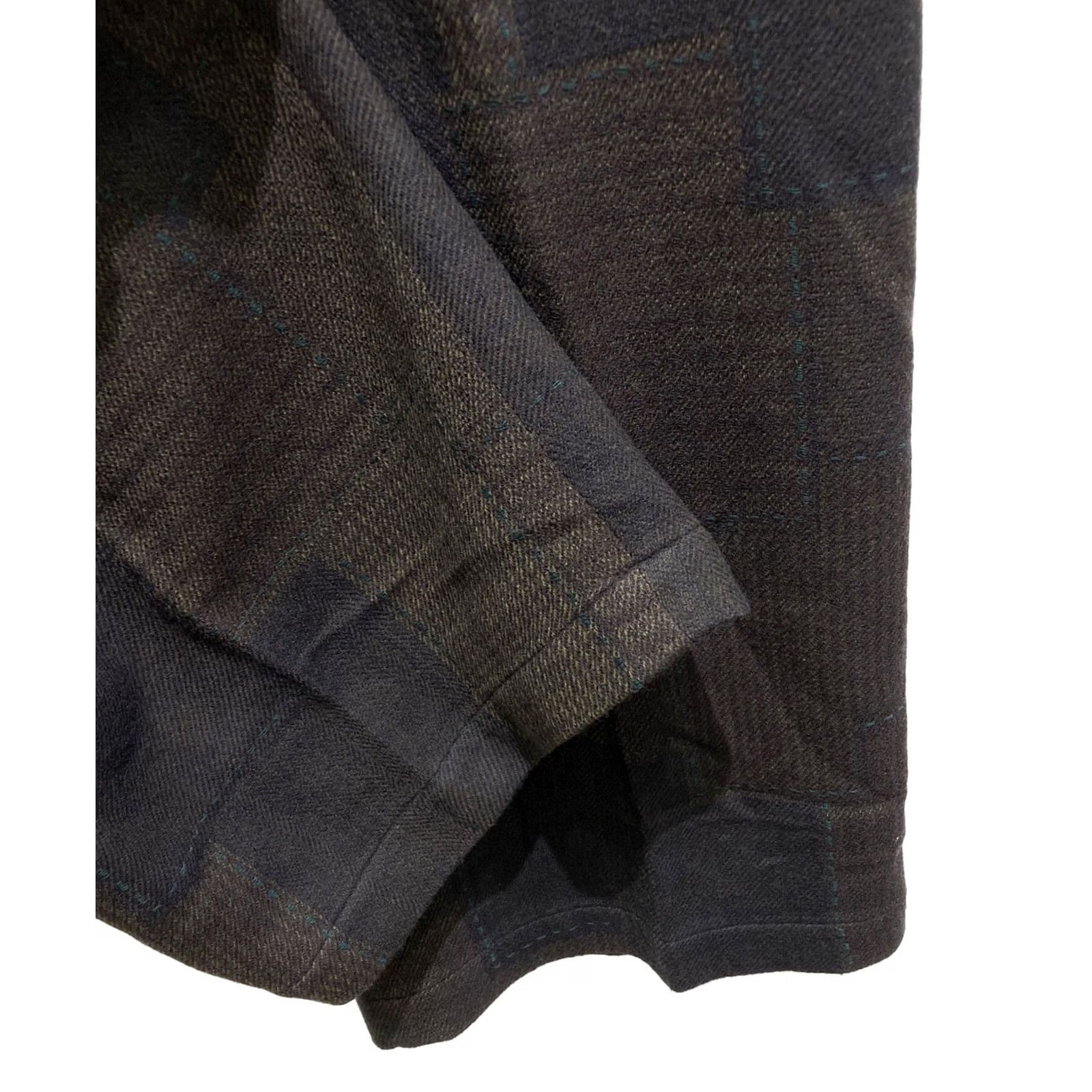 Yohji Yamamoto Yohji Yamamoto Pants Wool Size 2 Brown Solid Patchwork Ladies Regular Dress Pants Womens Size 26" / US 2 / IT 38 - 5 Thumbnail