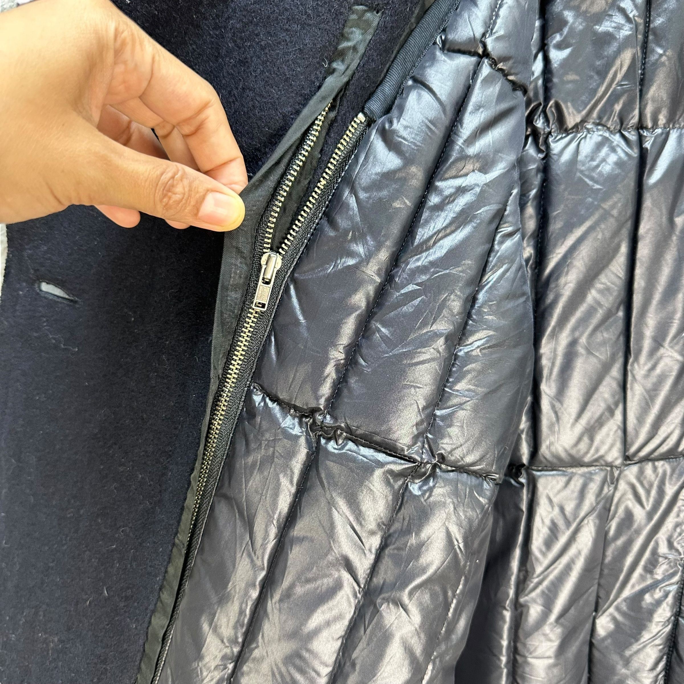 Shellac SHELLAC Deconstructed Double Breasted Wool Coat #A59-1361 Size US S / EU 44-46 / 1 - 8 Thumbnail