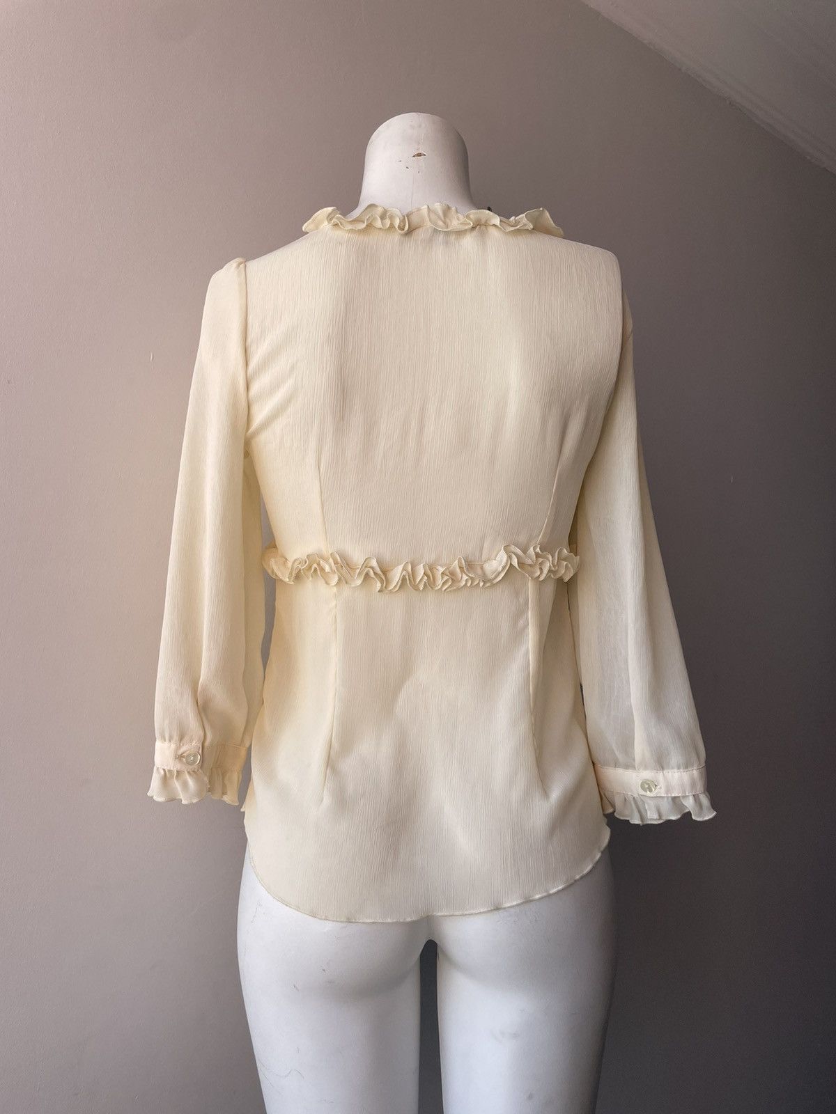 Vintage Italian silk dress Size M / US 6-8 / IT 42-44 - 12 Thumbnail