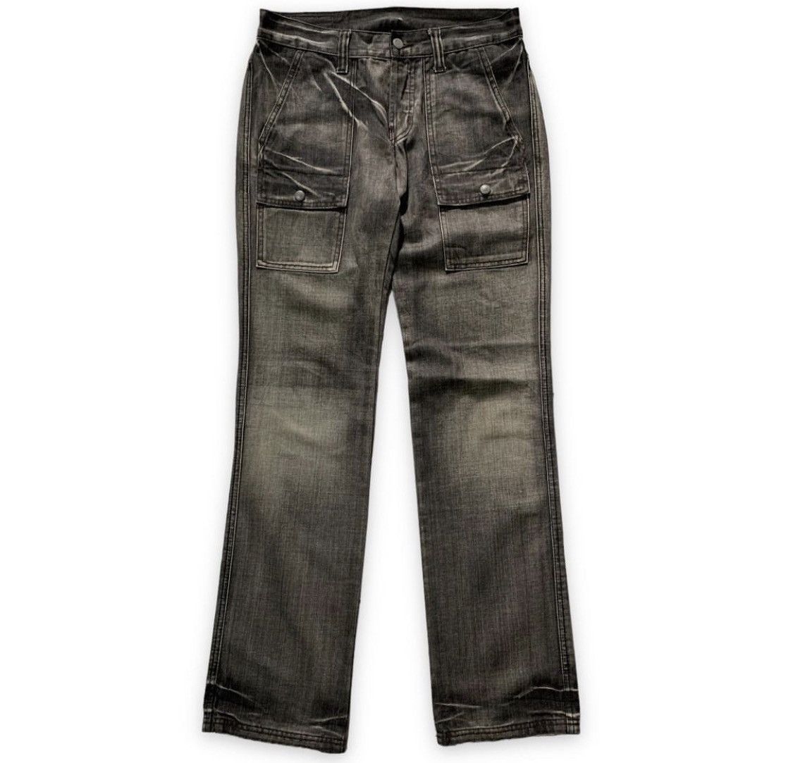 image of 20471120 x Archival Clothing Vintage Boycott Fatigue Faded Jeans in Fade To Grey, Men's (Size 32)