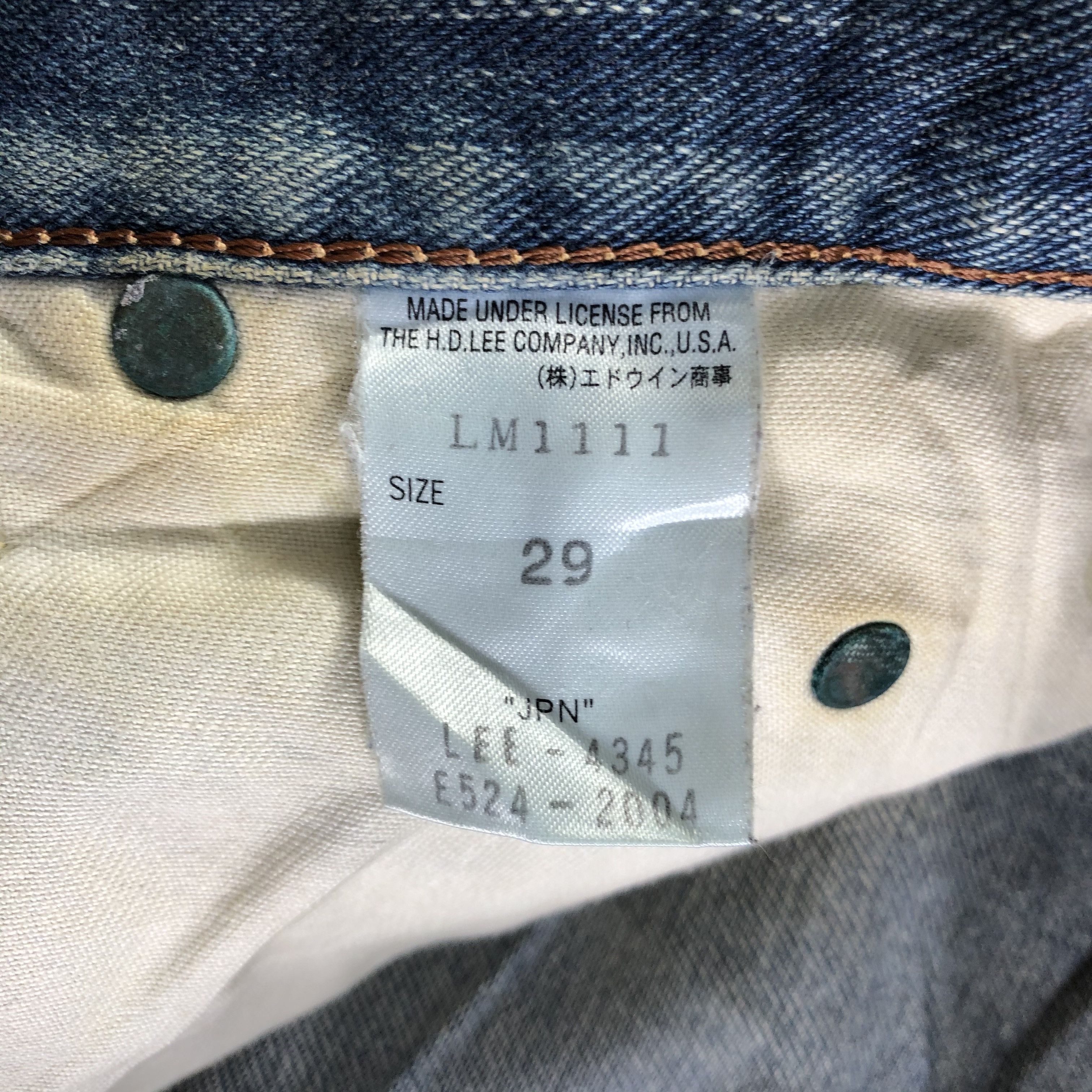 Lee Vintage Lee Jeans-J3753 Size US 32 / EU 48 - 10 Thumbnail