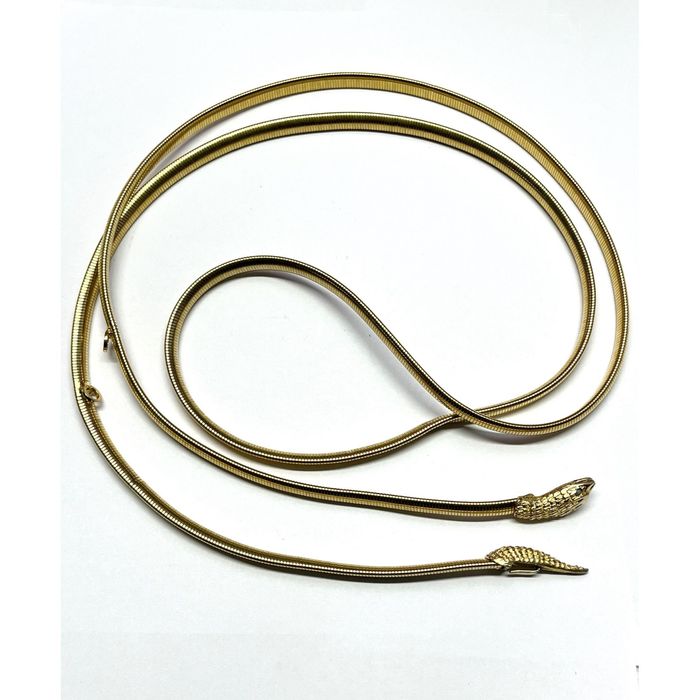 Vintage Vintage Gold Snake Chain Snake Belt Grailed