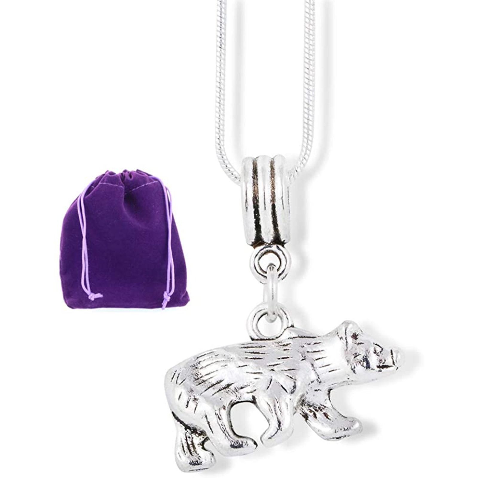 & Other Stories Mama Bear Necklace - Bear Pendant Momma Mother Bear Gifts Size ONE SIZE - 1 Thumbnail