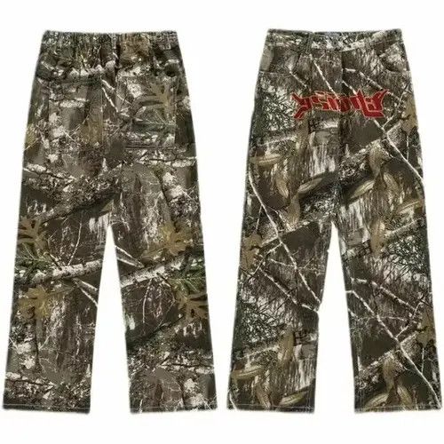Designer × Vintage urban sports droop skate real tree camo cargo pants Size US 34 / EU 50 - 2 Thumbnail