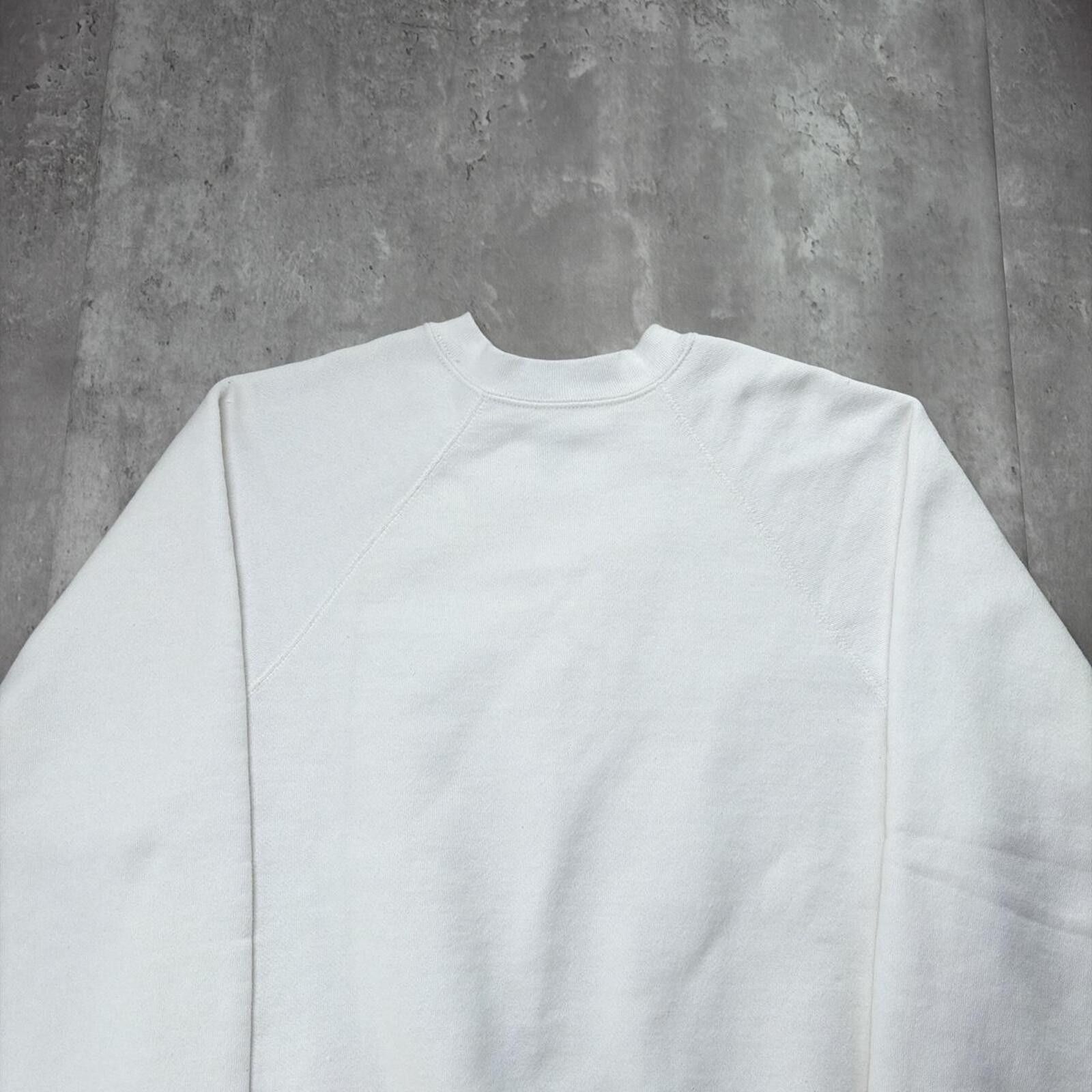Other Vintage 80’s White Discus Athletic Boxy Crewneck Sweater Size US L / EU 52-54 / 3 - 2 Thumbnail