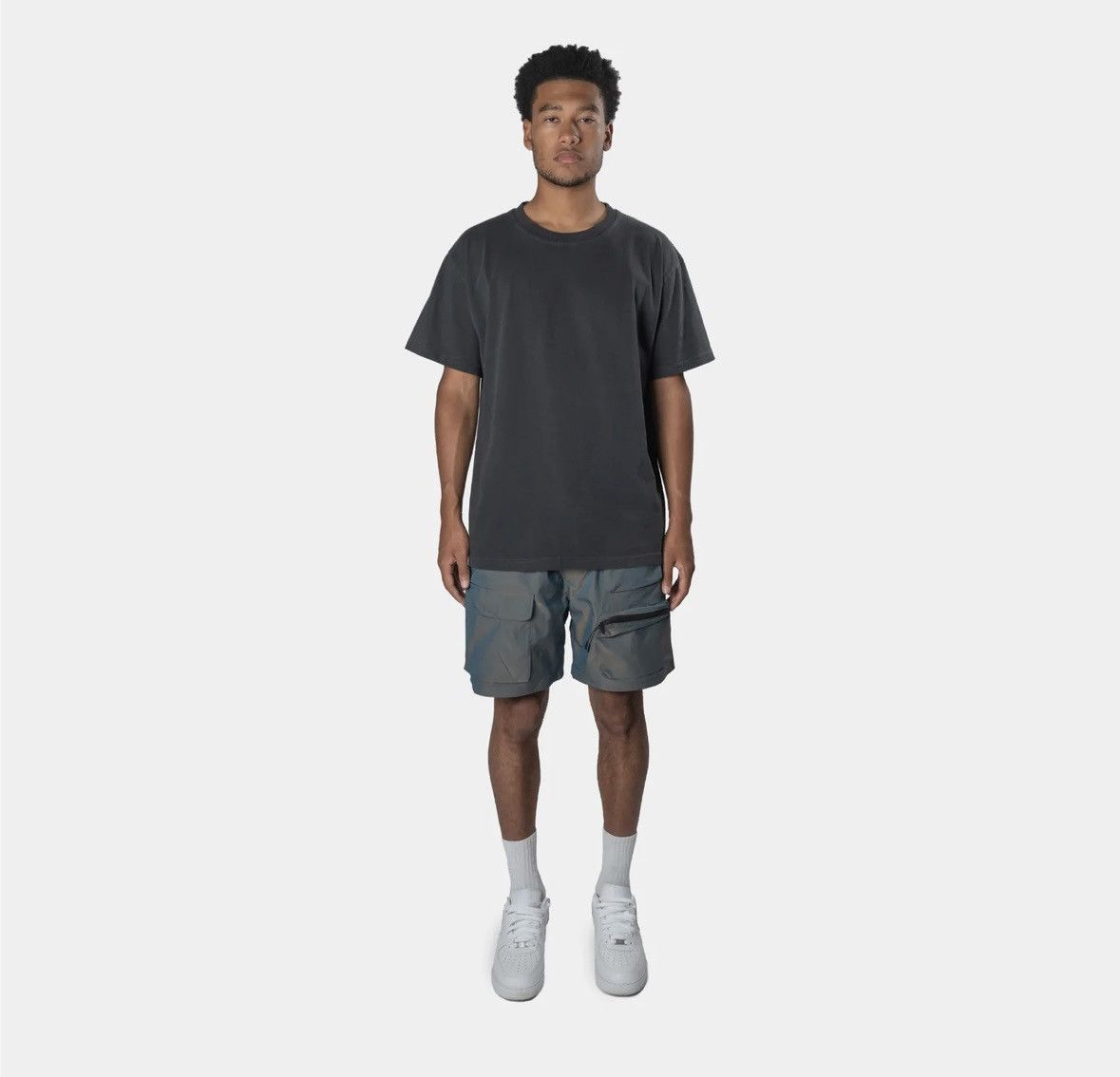 Richie Le Collection Iridescent Utility Shorts Size US 29 - 4 Thumbnail