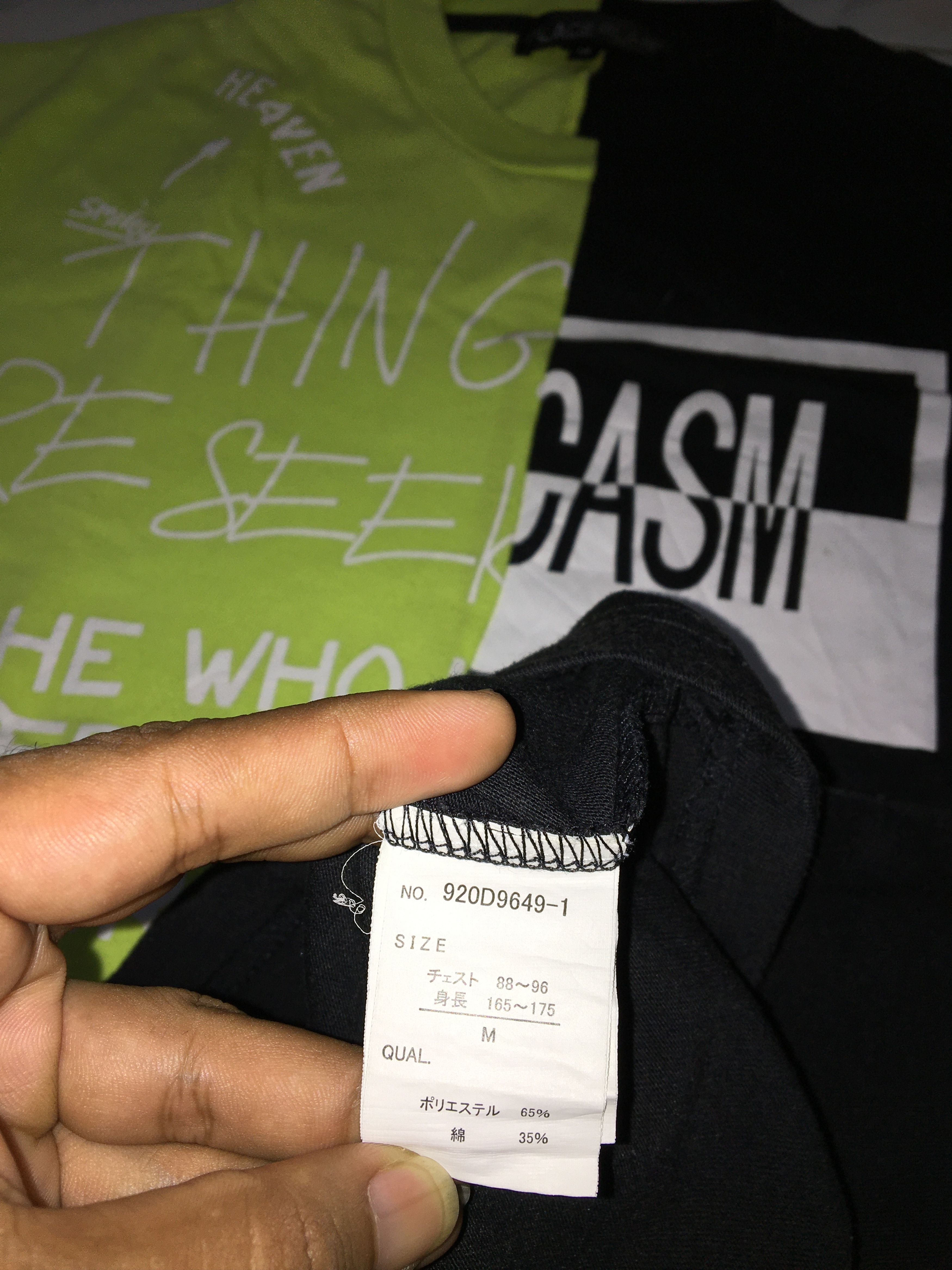Japanese Brand PLACE PLAN TSHIRT Size US M / EU 48-50 / 2 - 7 Thumbnail
