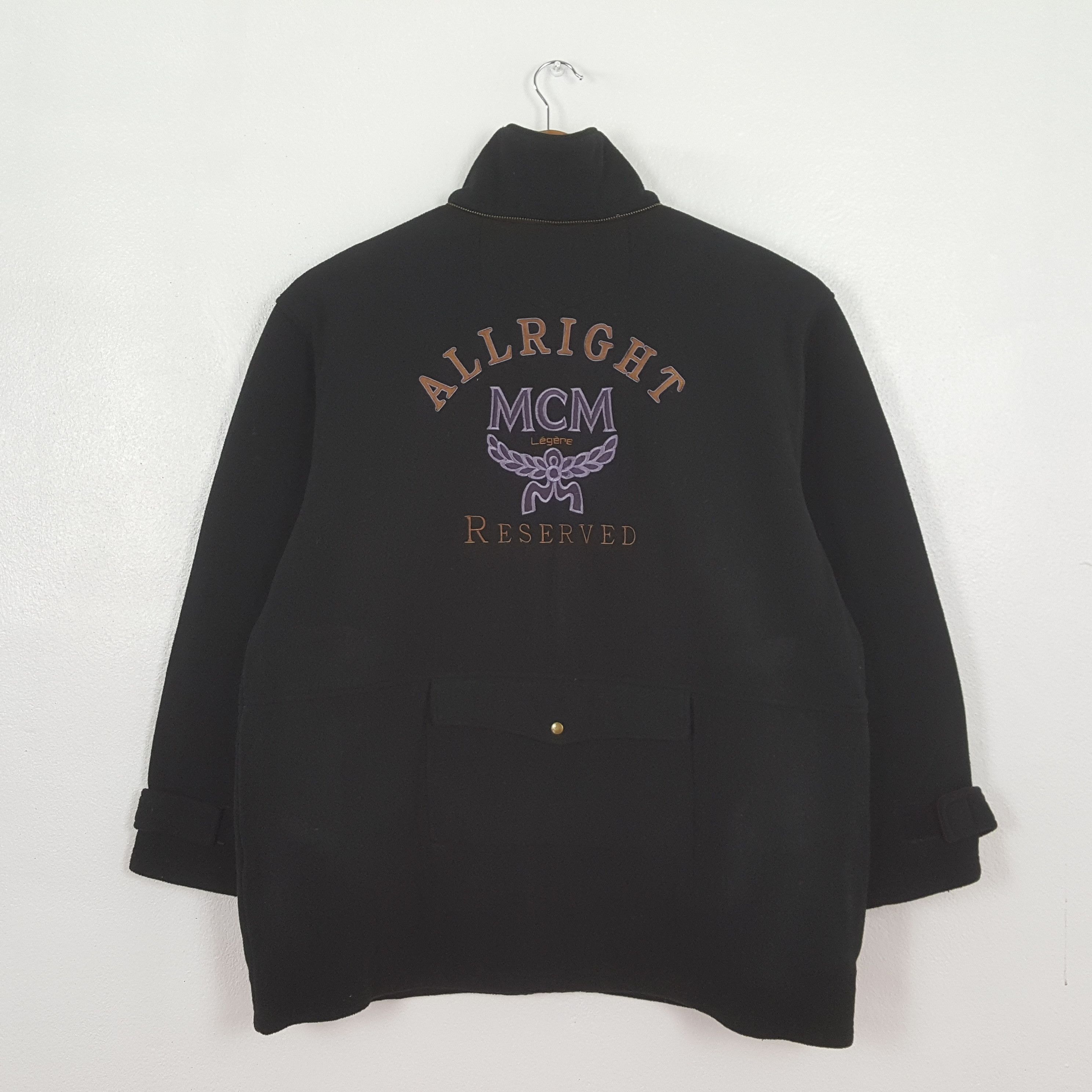 MCM Vintage Allright MCM Reserved Luxury Brand Jacket C317N19 Size US XL / EU 56 / 4 - 1 Thumbnail