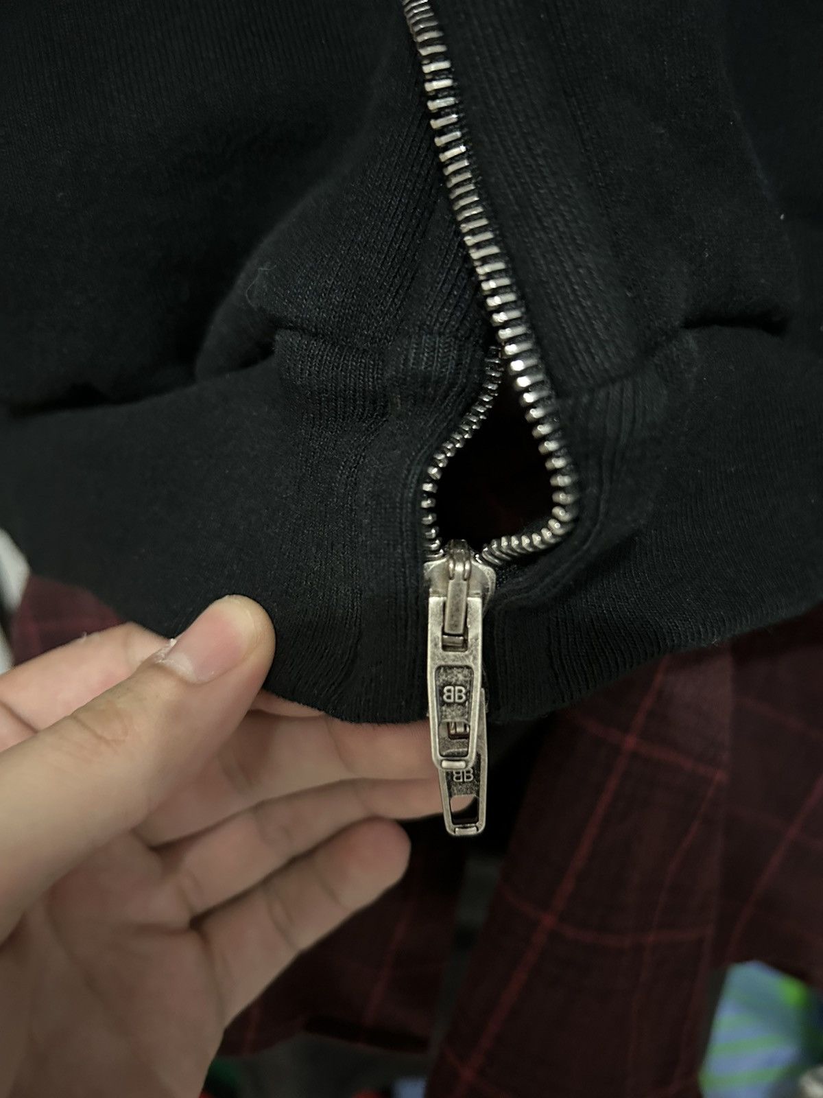 Balenciaga Balenciaga Unity Triple Layered Zip Up Hoodie Size US XL / EU 56 / 4 - 10 Thumbnail