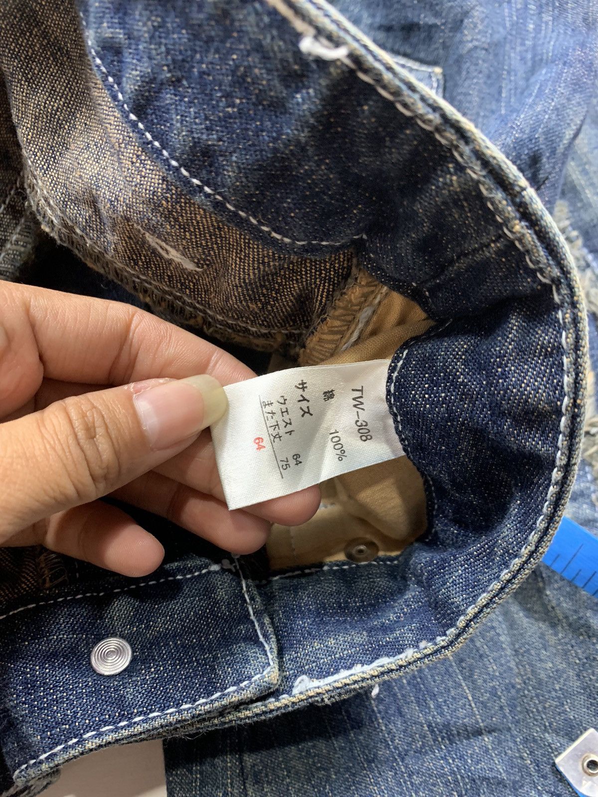 If Six Was Nine Japanese Flare boot cut Jeans tornado style Size US 28 / EU 44 - 4 Thumbnail