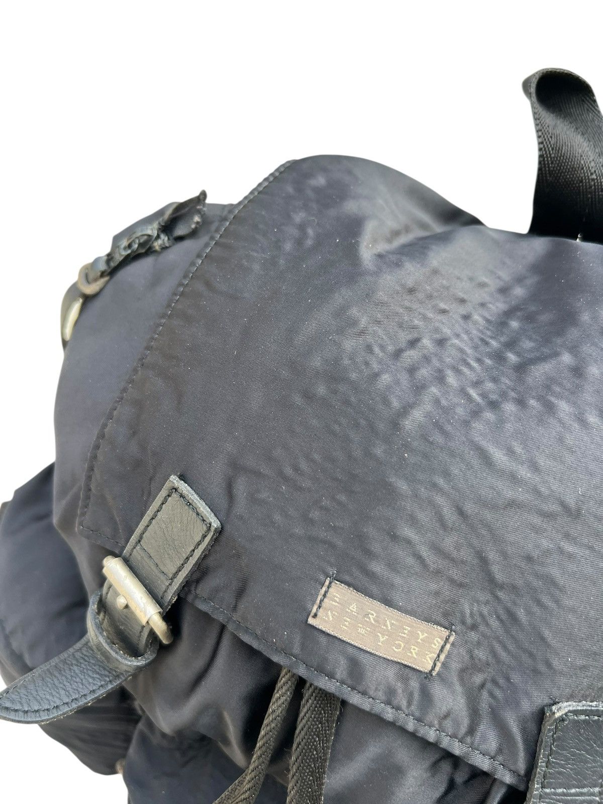 Barneys New York Vintage 90s Barneys New York Black Nylon Tactical Backpack Size ONE SIZE - 20 Thumbnail
