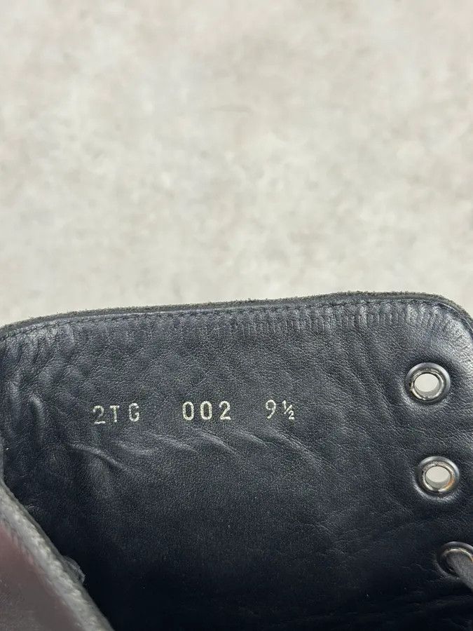 Prada 2000s Prada Black Leather Boots Size US 10.5 / EU 43-44 - 9 Thumbnail
