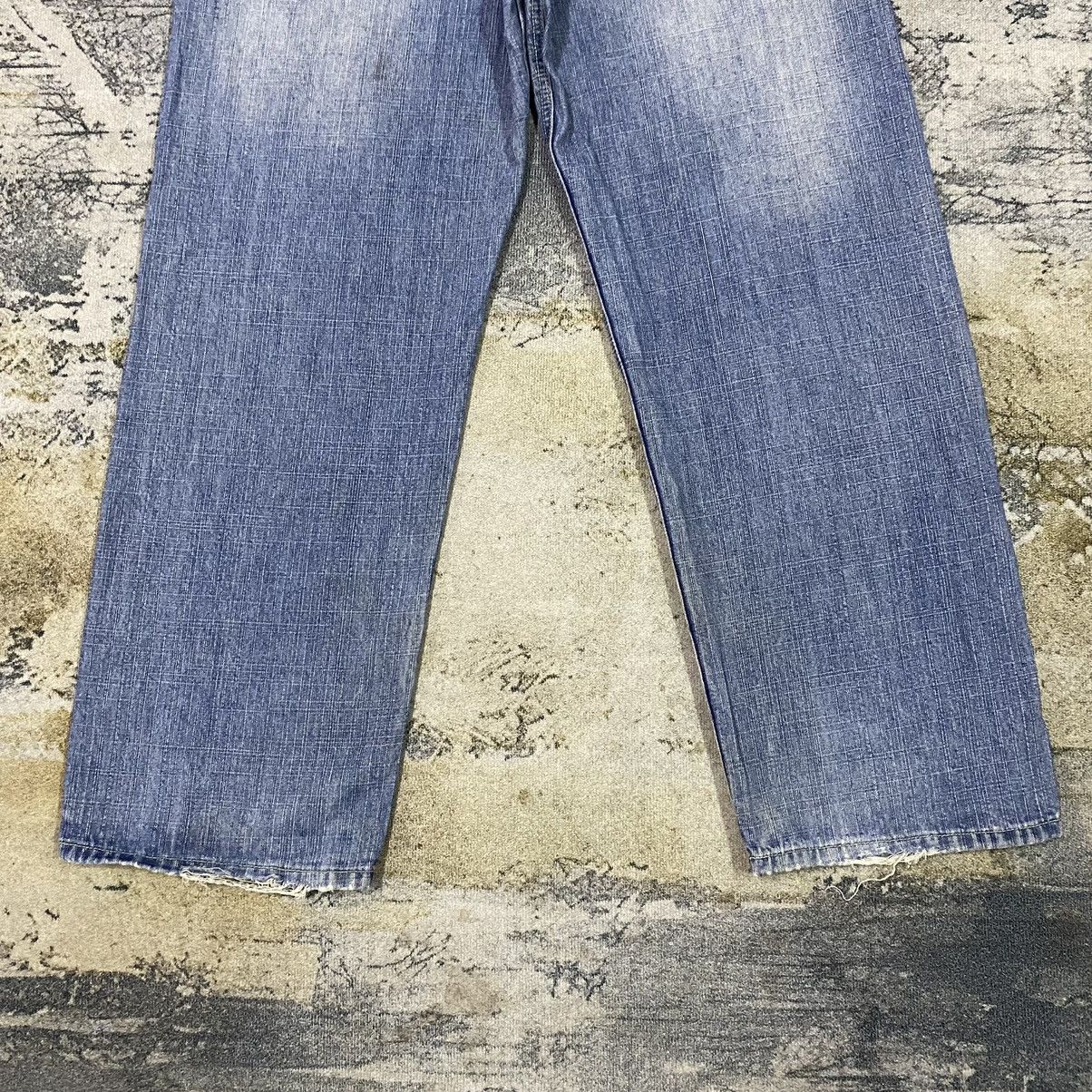 JNCO Vintage Japan Pj Mark Baggy Dirty Light Washed Denim Jeans Size US 34 / EU 50 - 9 Thumbnail