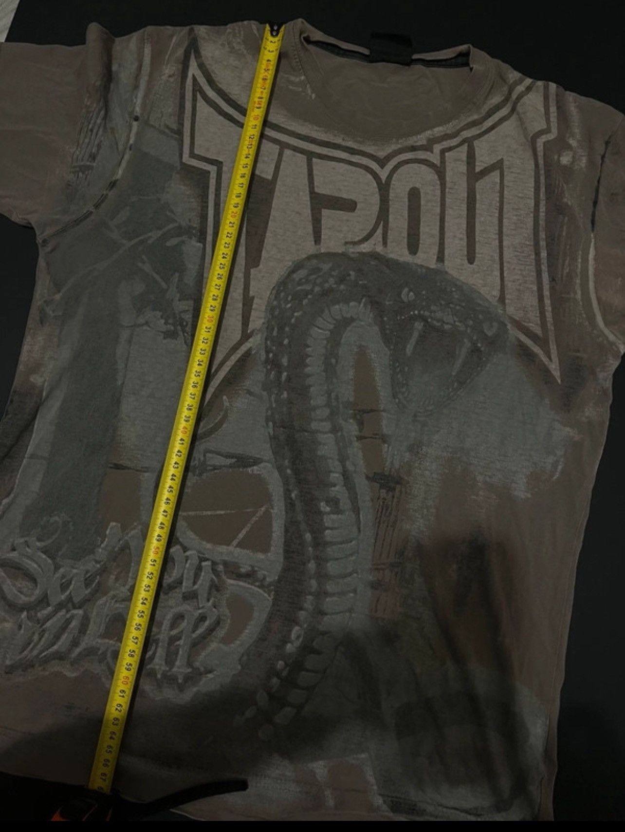 Affliction × Tapout Vintage tapout t shirt big logo affliction tee Size US M / EU 48-50 / 2 - 6 Thumbnail