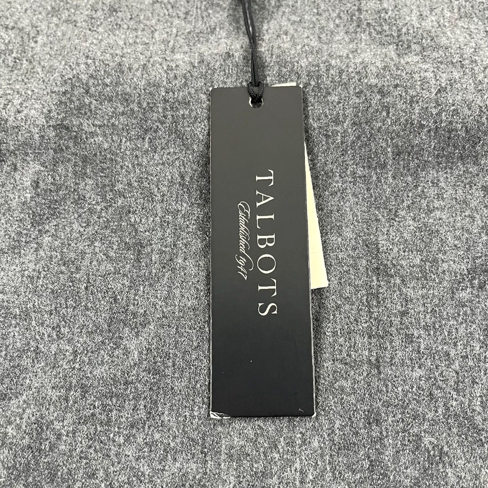 Talbots TALBOTS Shirt Womens 4P Petite Charcoal Gray Wool Sleeveless Top Lined Crew Neck Size S / US 4 / IT 40 - 3 Thumbnail